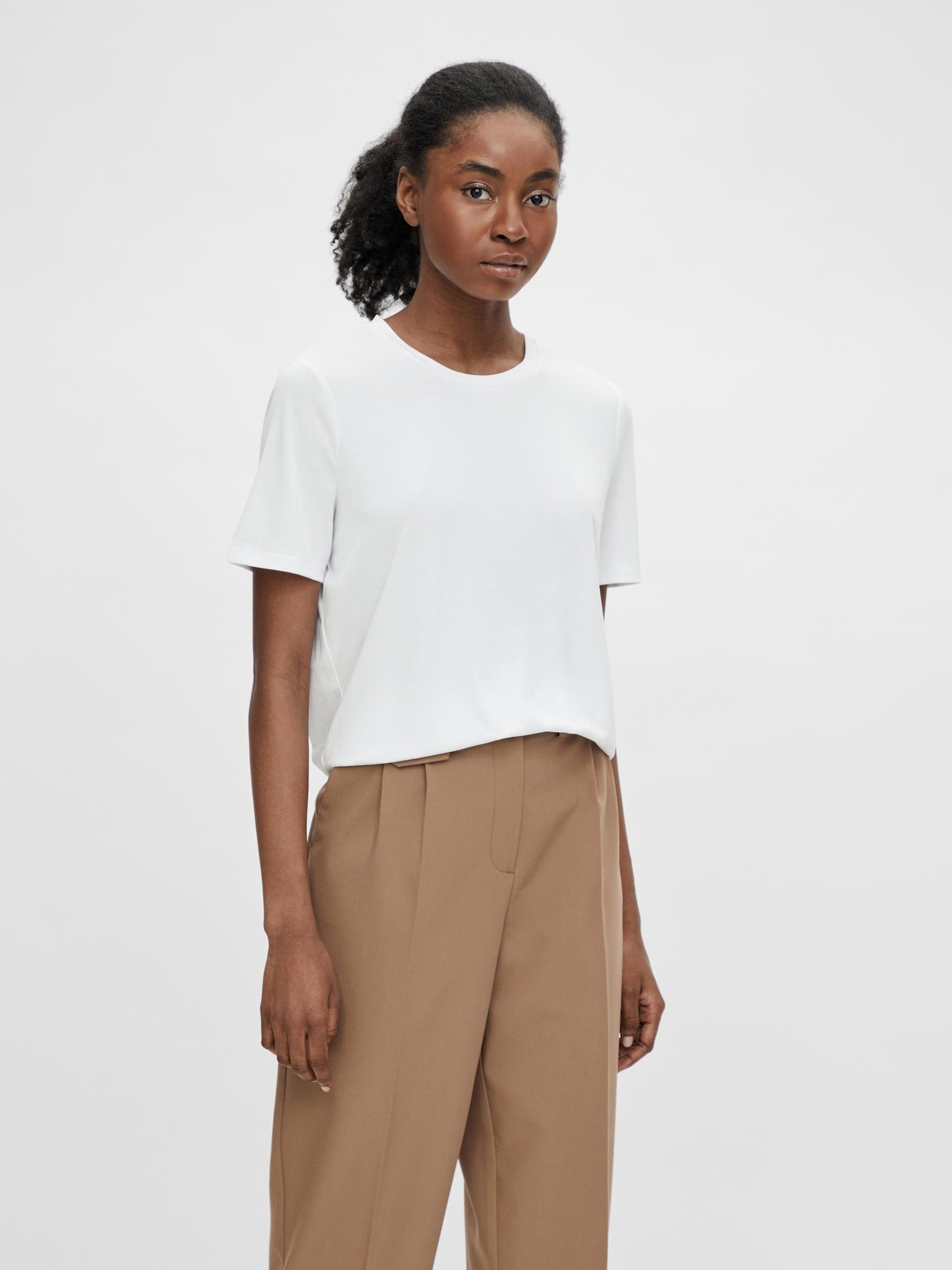 Object T-Shirt OBJAnnie (1-tlg) Plain/ohne Details