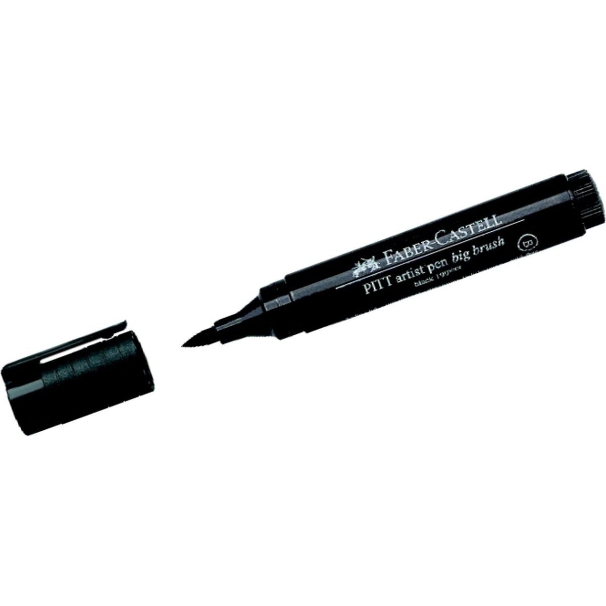 Faber-Castell Tintenfeinschreiber Tuschestift Pitt Artist Pen Spitze: Big Brush schwarz