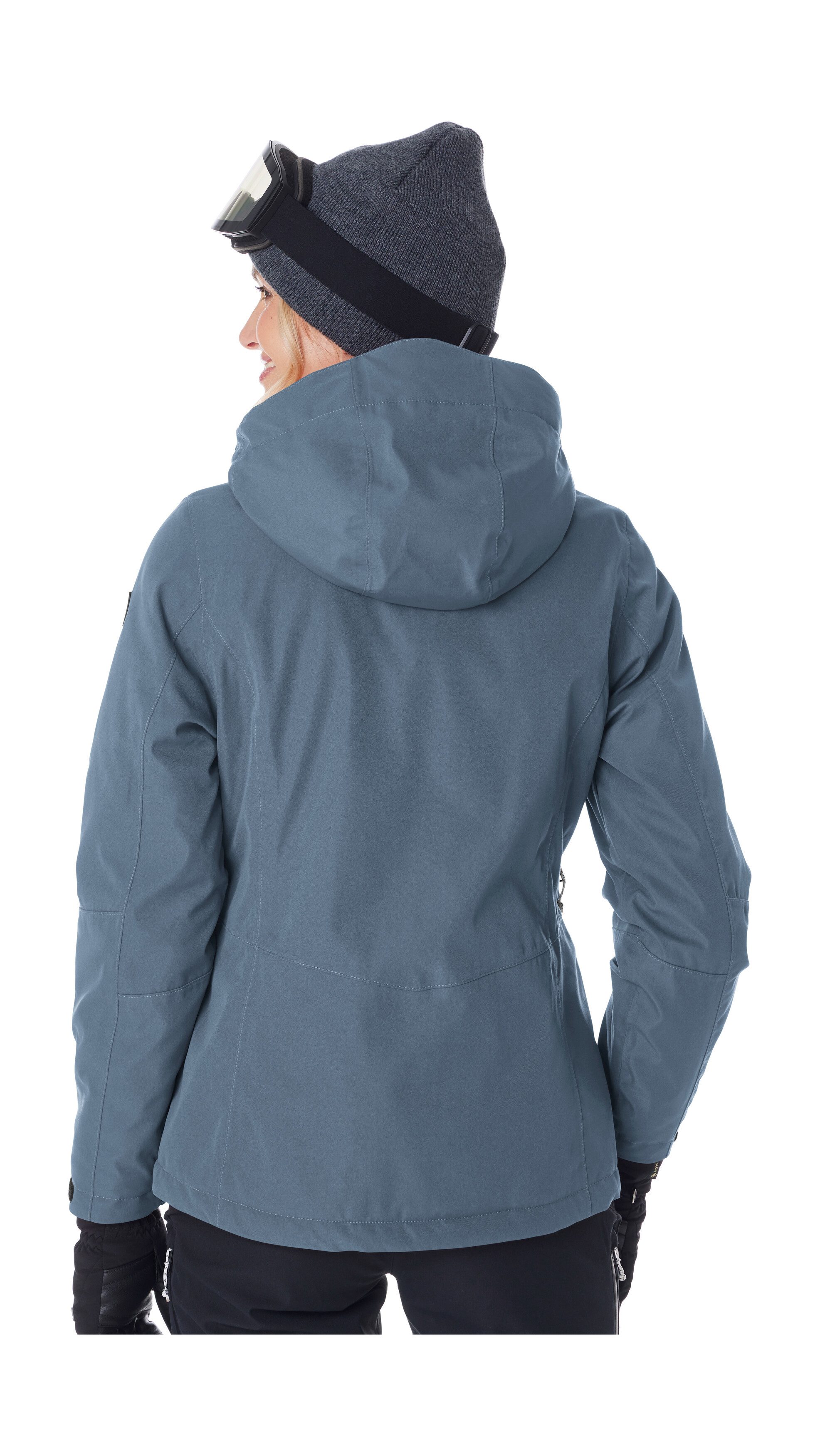 Killtec Skijacke KSW 276 WMN SKI JCKT Wasserdichte Damenjacke mit Schneefang, Atmungsaktivität und Taschen