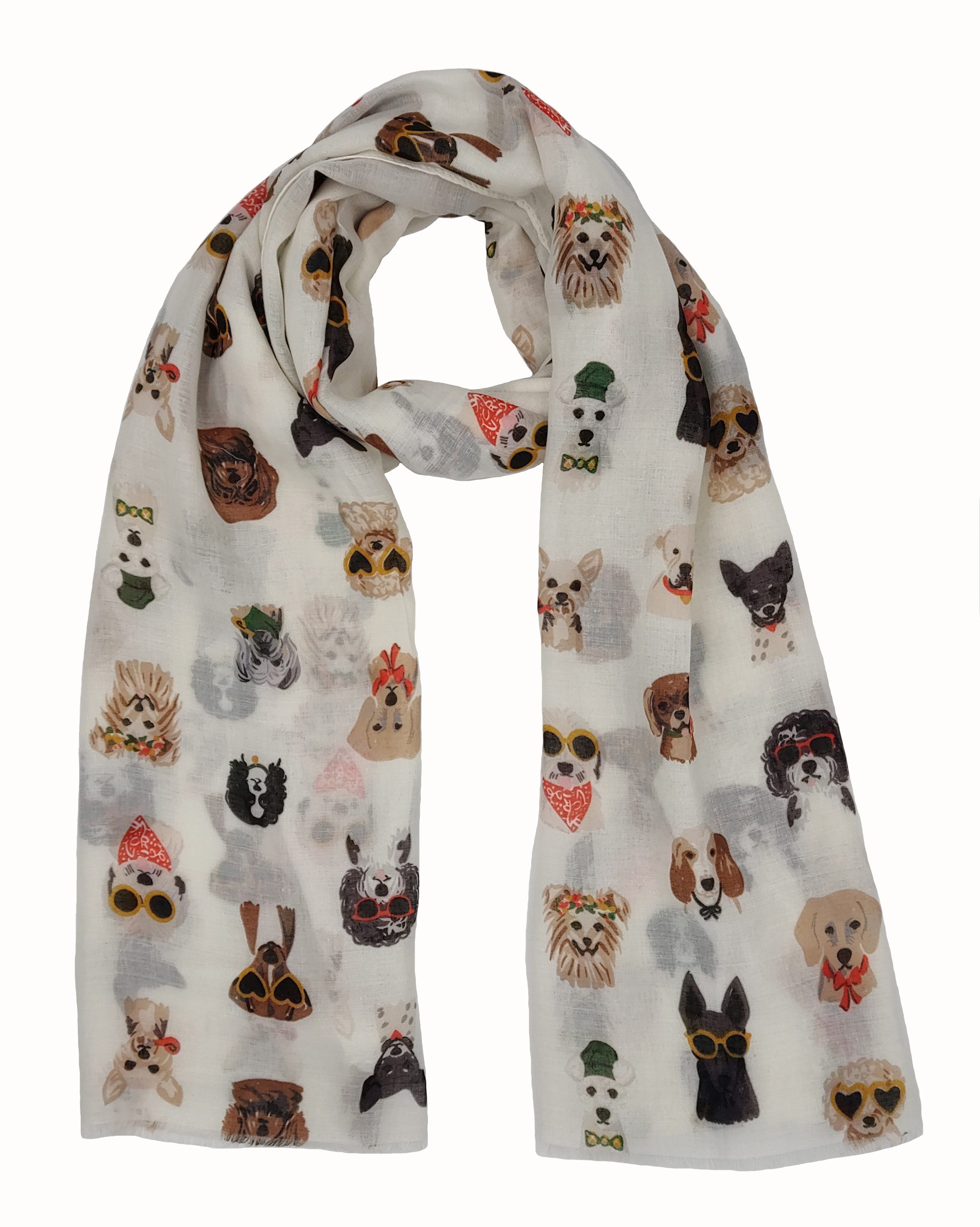 Schal "Hunde"