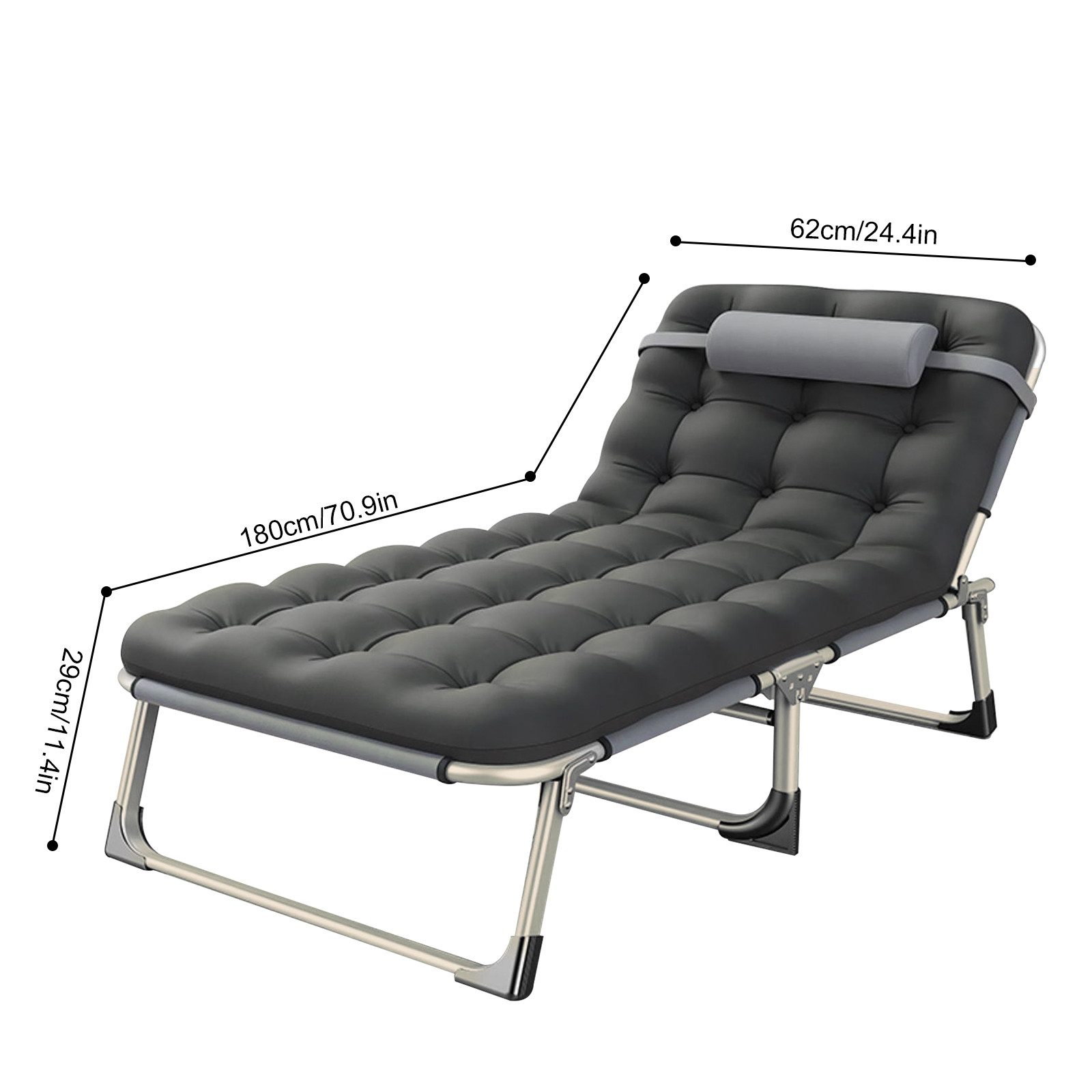 TWSOUL Gästebett Einfaches Klappbett Verdicktes Perlbaumwollmaterial, günstig online kaufen