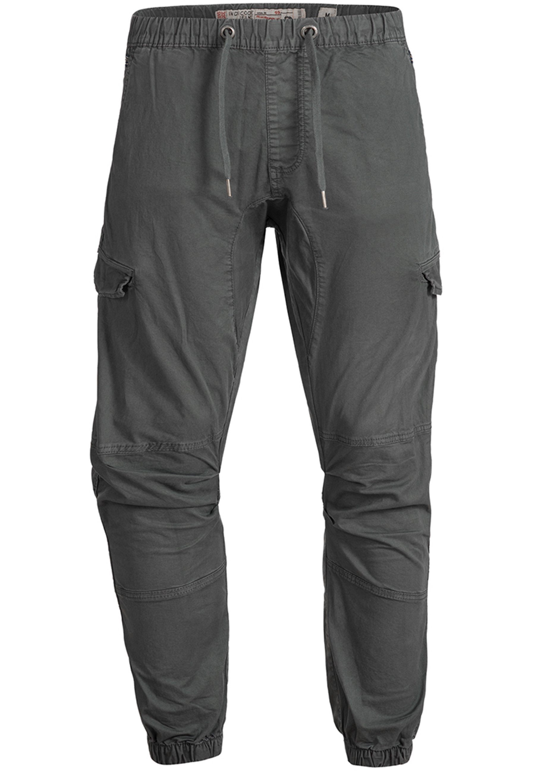 Indicode Cargohose Levy mit elastischem Bund günstig online kaufen