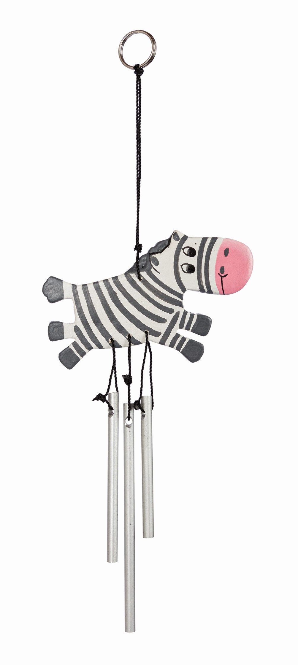 El Puente Windspiel Windspiel "Zebra", Handmade, Fair Trade