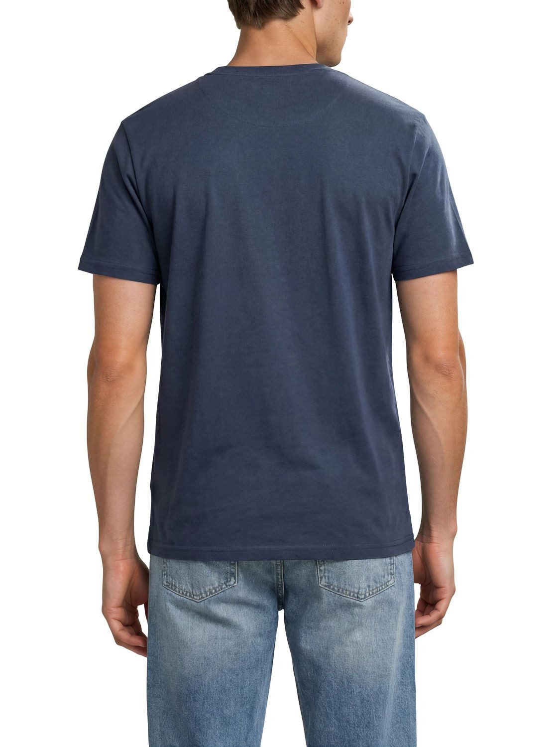 riverso T-Shirt Herren Basic Shirt RIVGino 3er Set Regular Fit (Vorteilspack, 3-tlg) Kurzarm Tee Shirt mit Rundhalsausschnitt aus 100% Baumwolle
