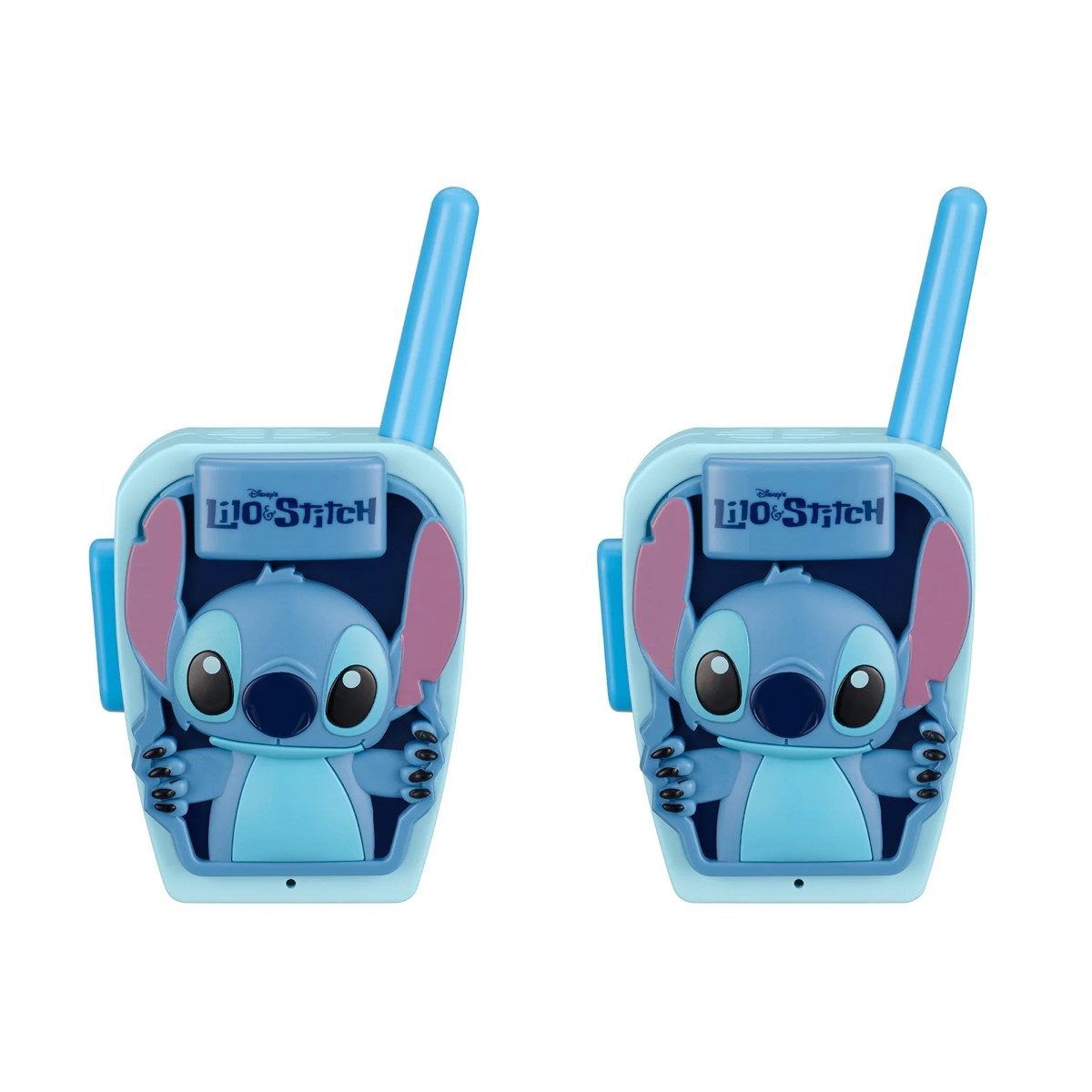 eKids Walkie Talkie Disney's Lilo & Stitch Walkie Talkie Set, (2 Walkie-Talkies)