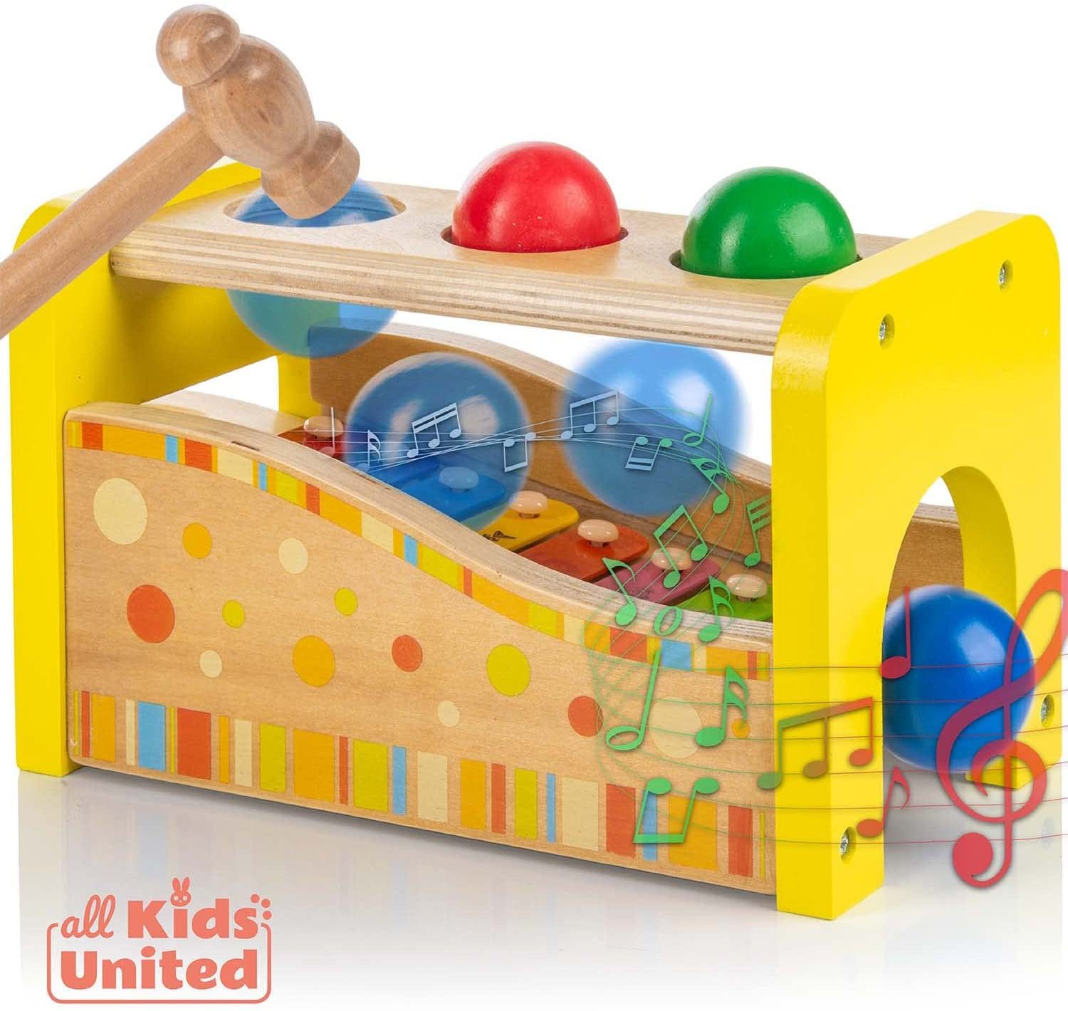 all Kids United Spielzeug-Musikinstrument Xylophon, (Lernspielzeug aus Holz günstig online kaufen