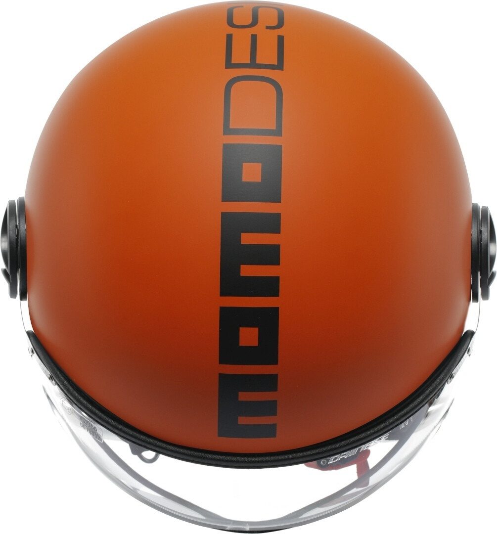 Momo Motorradhelm FGTR Classic Candy Jethelm, vorbereitet für Kommunikationssystem
