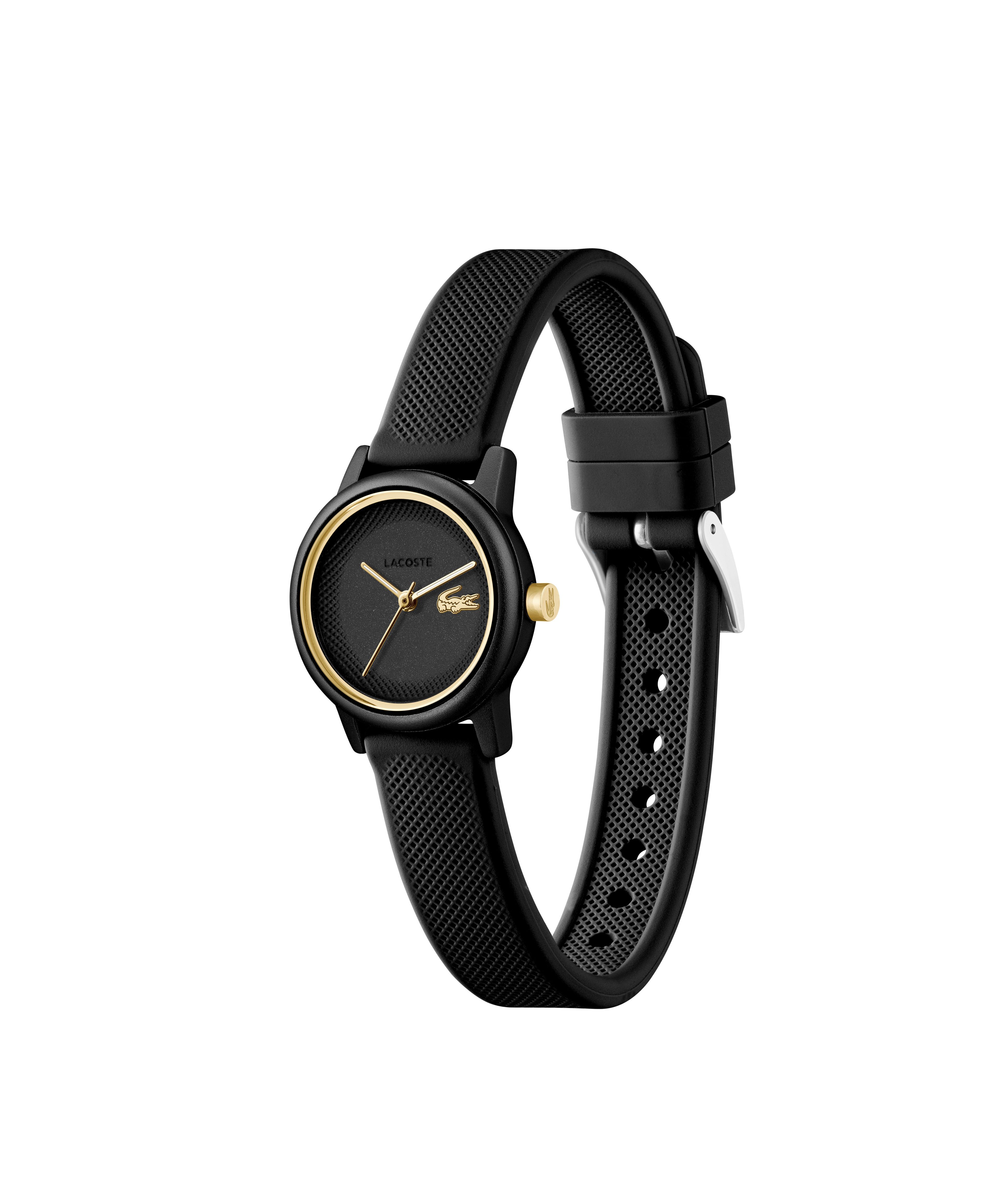 Lacoste Quarzuhr LACOSTE.12.12 SWIFT 2001512, Armbanduhr, Damenuhr, Silikonarmband, analog