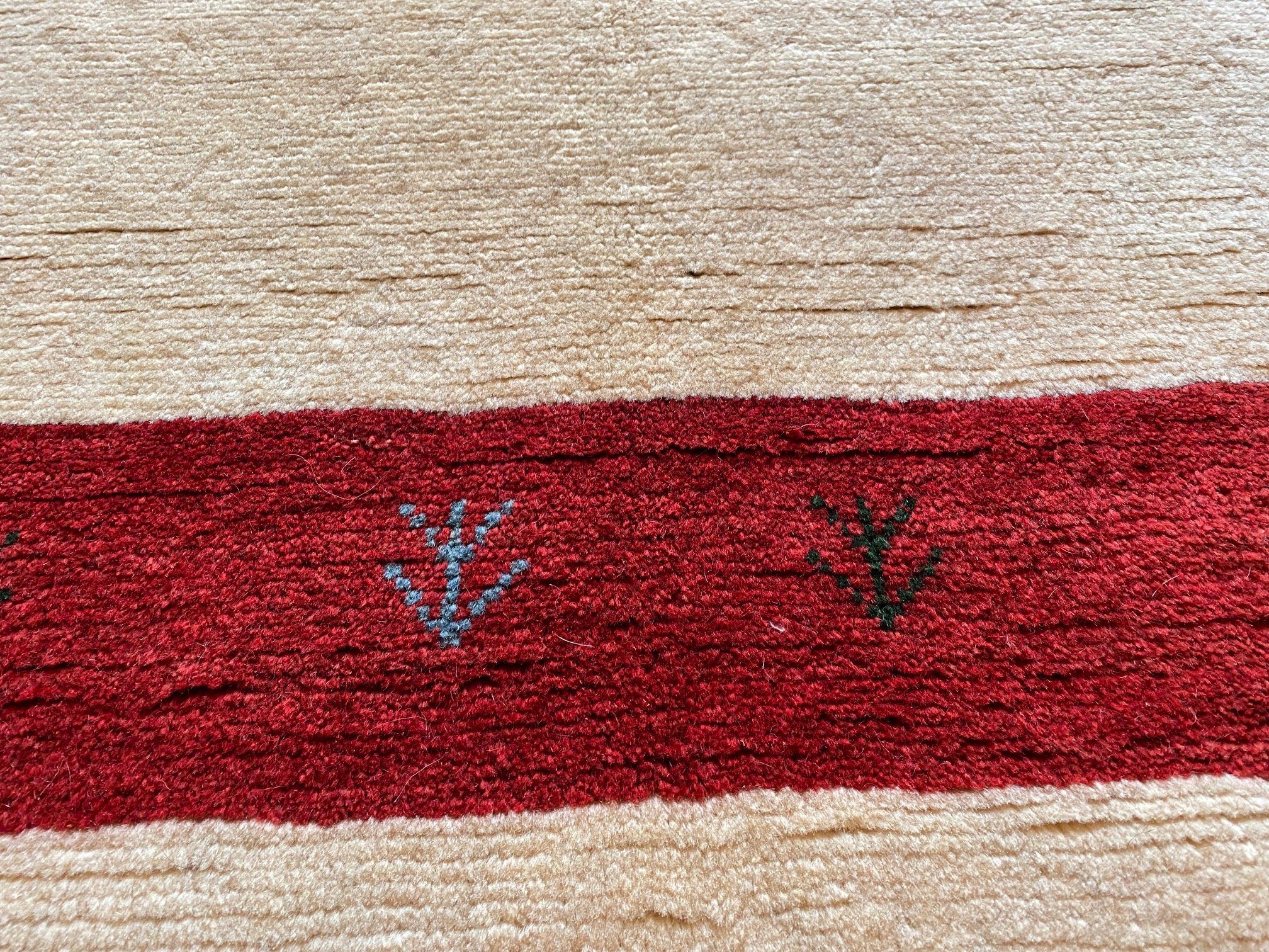 177×121 Hochland Perser Orientteppich Teppich aus Handgeknüpft Handgeknüpft Schurwolle, Morgenlandbazar, Gabbeh Royal Zertifikat Hochland mit Schurwolle