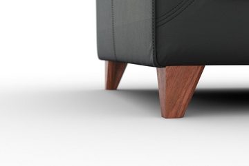 machalke® 2,5-Sitzer amadeo, Ledersofa mit geschwungenen Armlehnen, Breite 180 cm