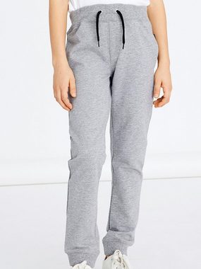 Name It Sweatpants Basic Jogginghose 3-er Stück Set Sweatpants NKMSWEAT (3-tlg) 5484 in Schwarz-Navy-Grau