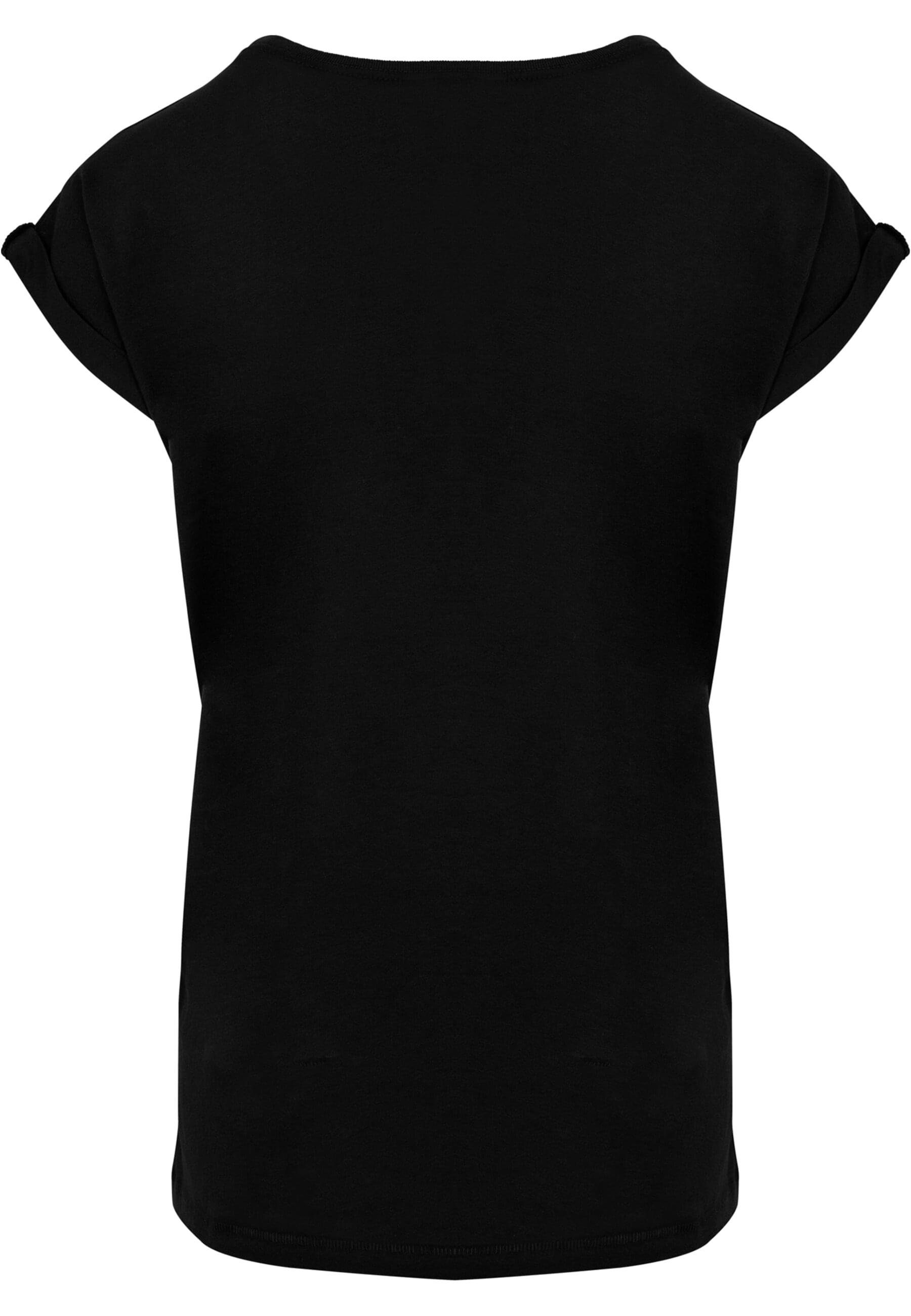 black T-Shirt Merchcode Layla T-Shirt X (1-tlg) Damen Ladies Dance