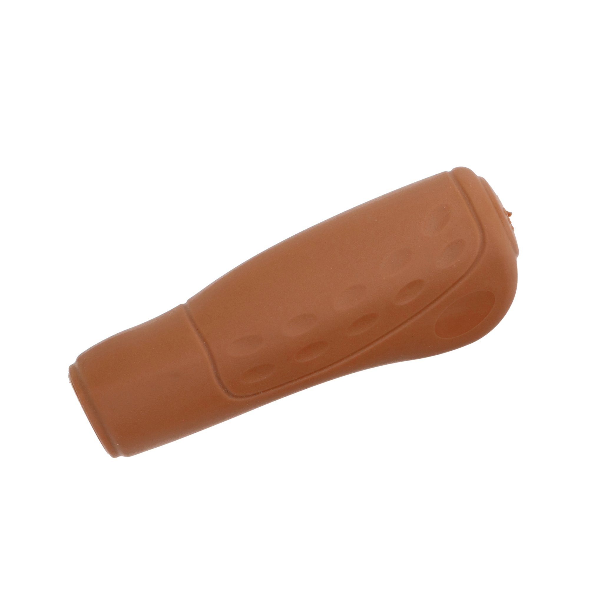 Westphal Fahrradlenkergriff Griffe 122 mm NR 436 Ellipsis rehbraun einzel TPE Lenkergriff