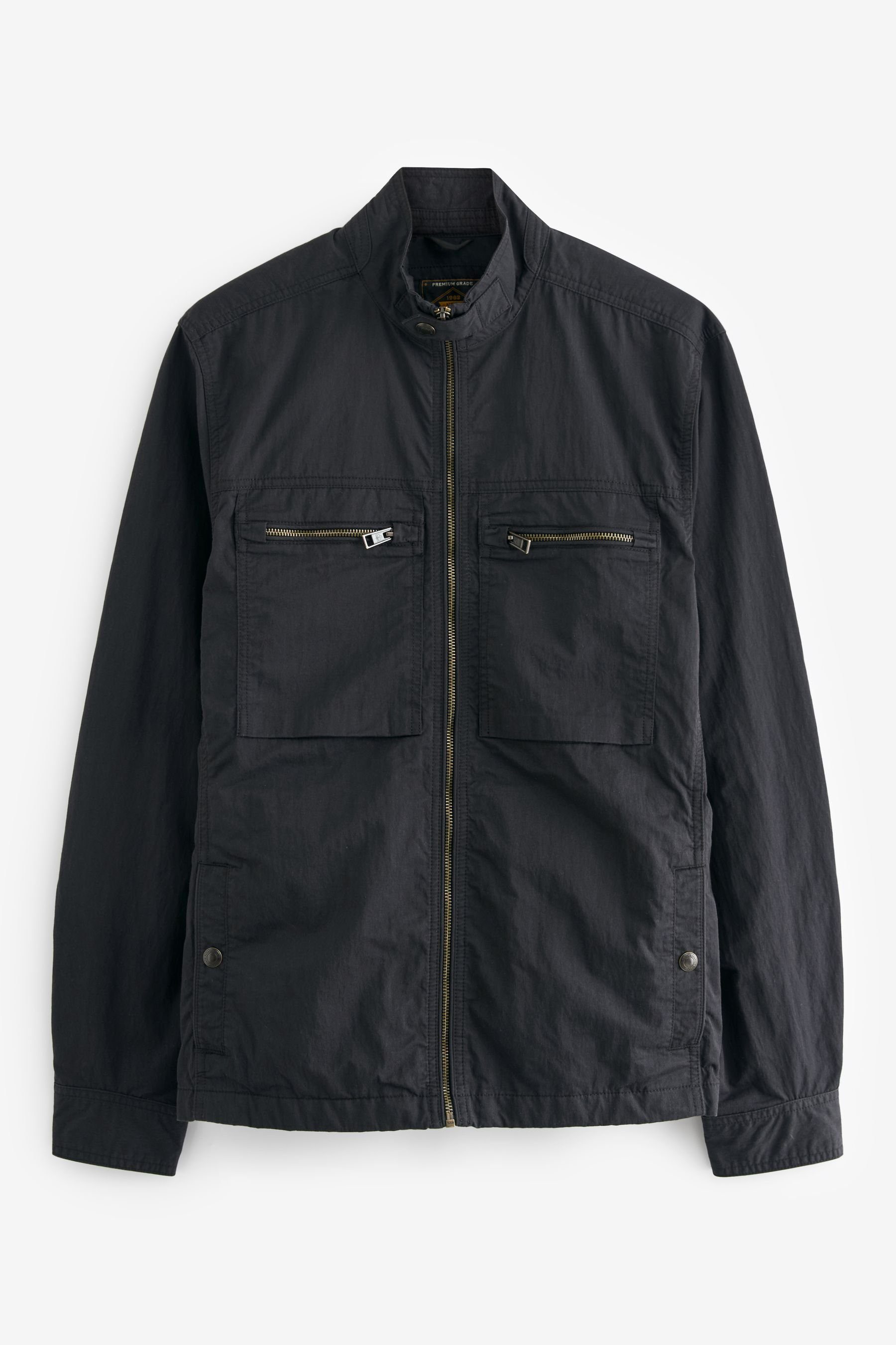 Next Regenjacke Wasserabweisende Hemdjacke Baumwolle und günstig online kaufen