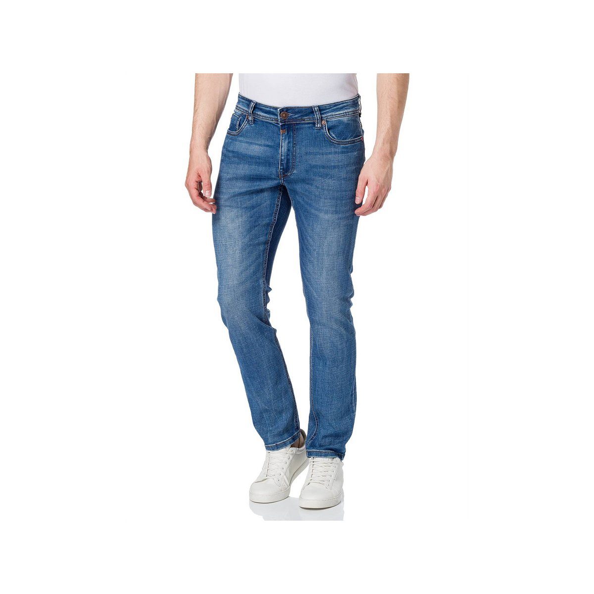 TIMEZONE 5-Pocket-Jeans blau (1-tlg)