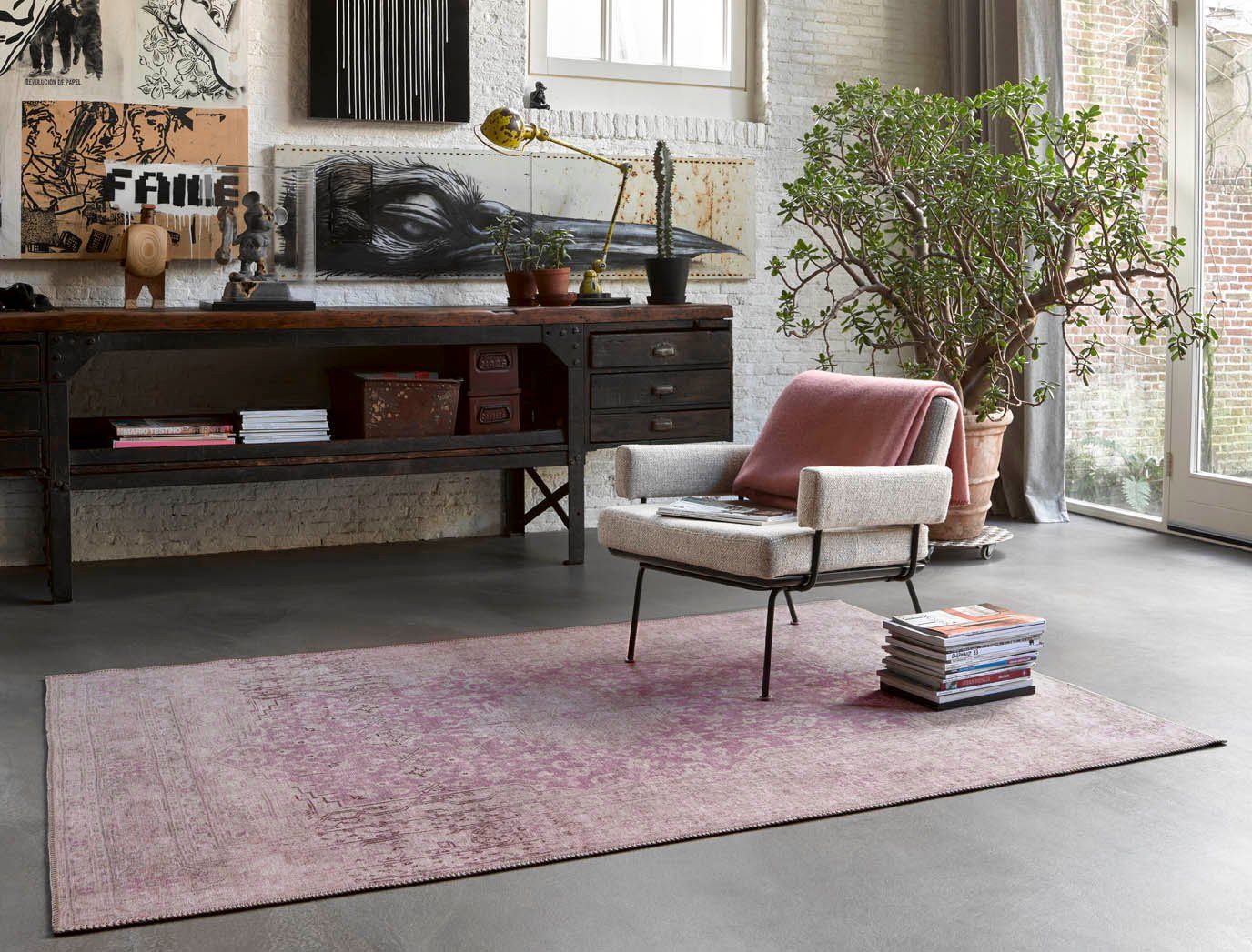 Wecon home Teppich Past Future, rechteckig, Höhe: 6 mm, Wohnzimmer