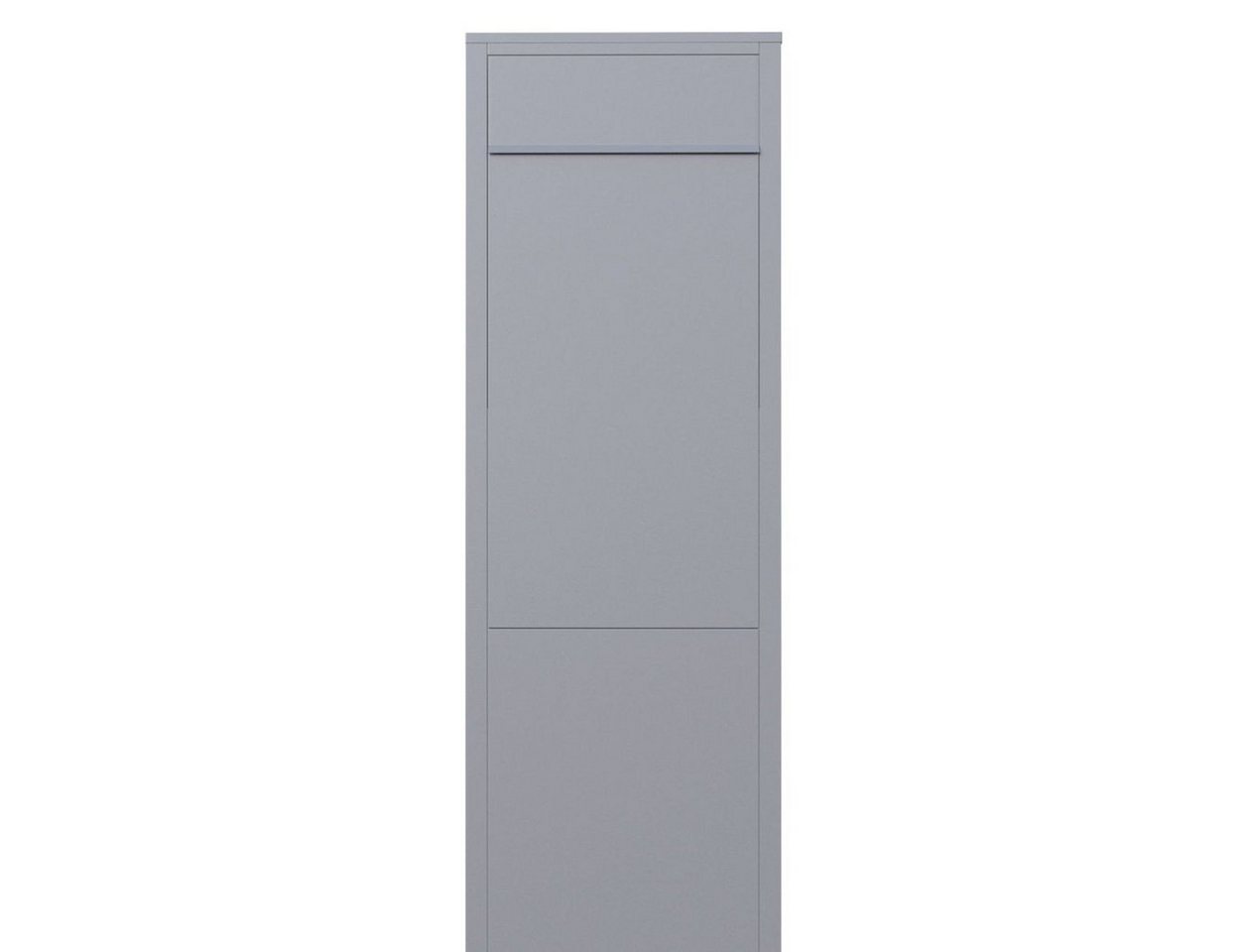 Thumbnail - Bravios Briefkasten Standbriefkasten Big Box Grau Metallic