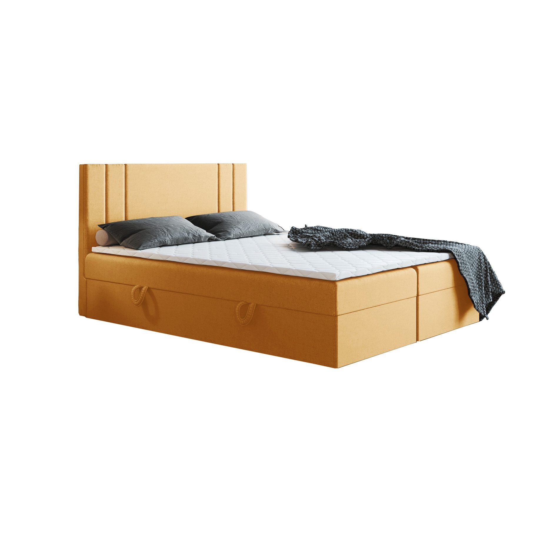 Godre Boxspringbett mit Bettkasten Nardo 190x190 günstig online kaufen