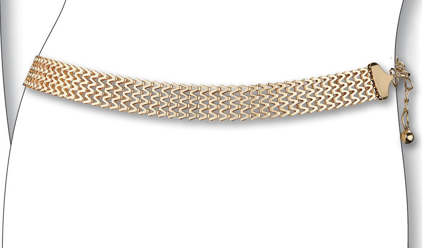 BERND GÖTZ Kettengürtel Kettengürtel wie vom Goldschmied gefertigter Taillenschmuck
