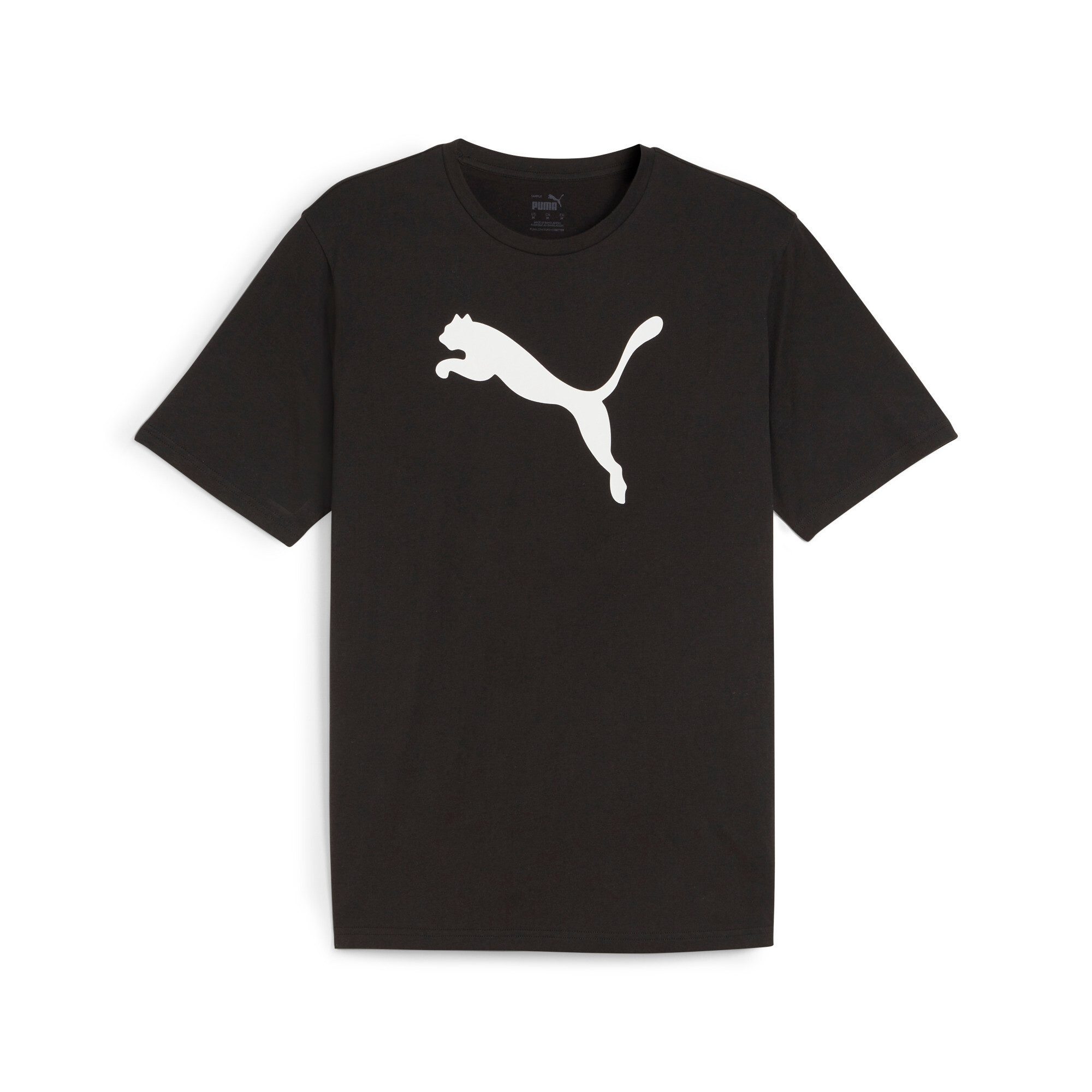 PUMA Fußballtrikot TEAMRISE LOGO JERSEY COTTON für Fußball, Kurzarm, sportlicher Stil, aus Baumwolle