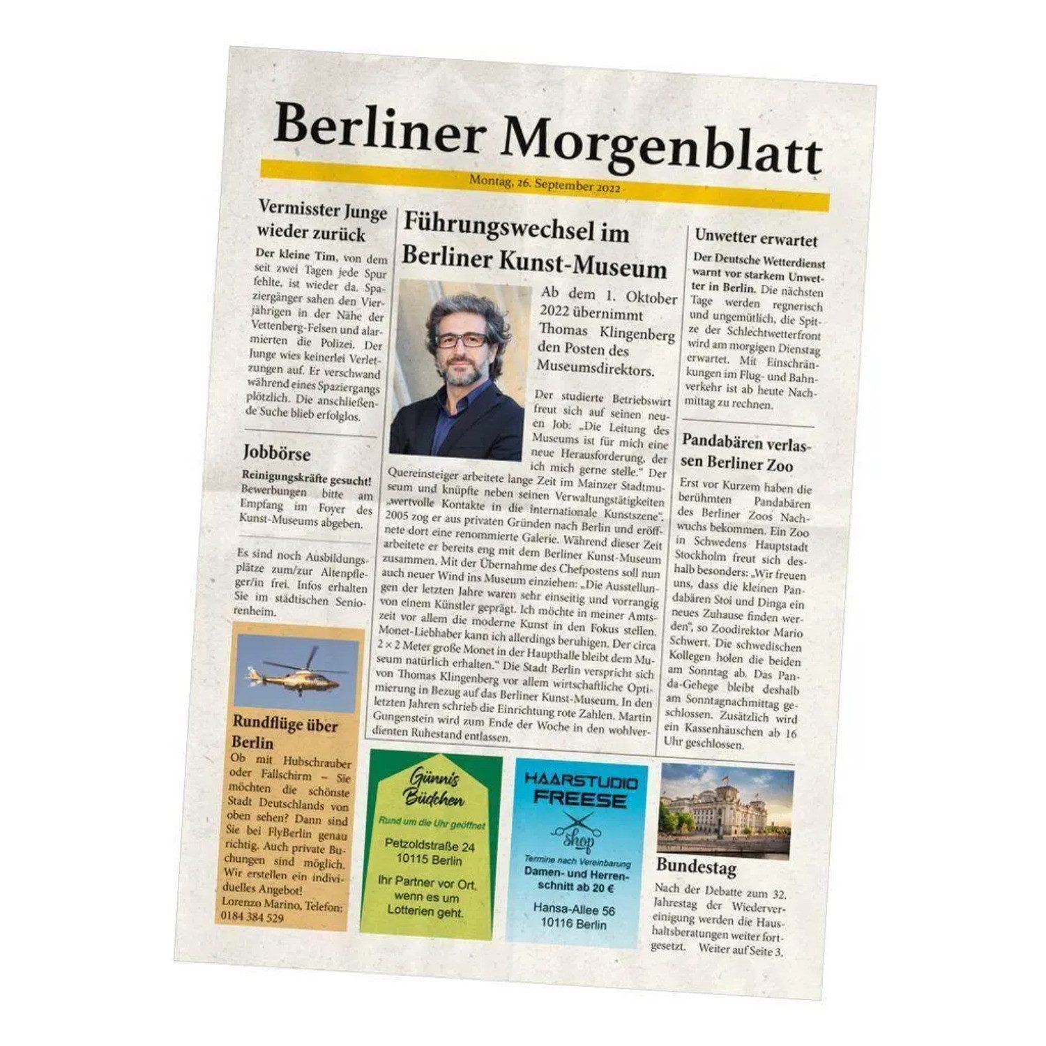 Moses. Verlag Spiel Der perfekte Plan