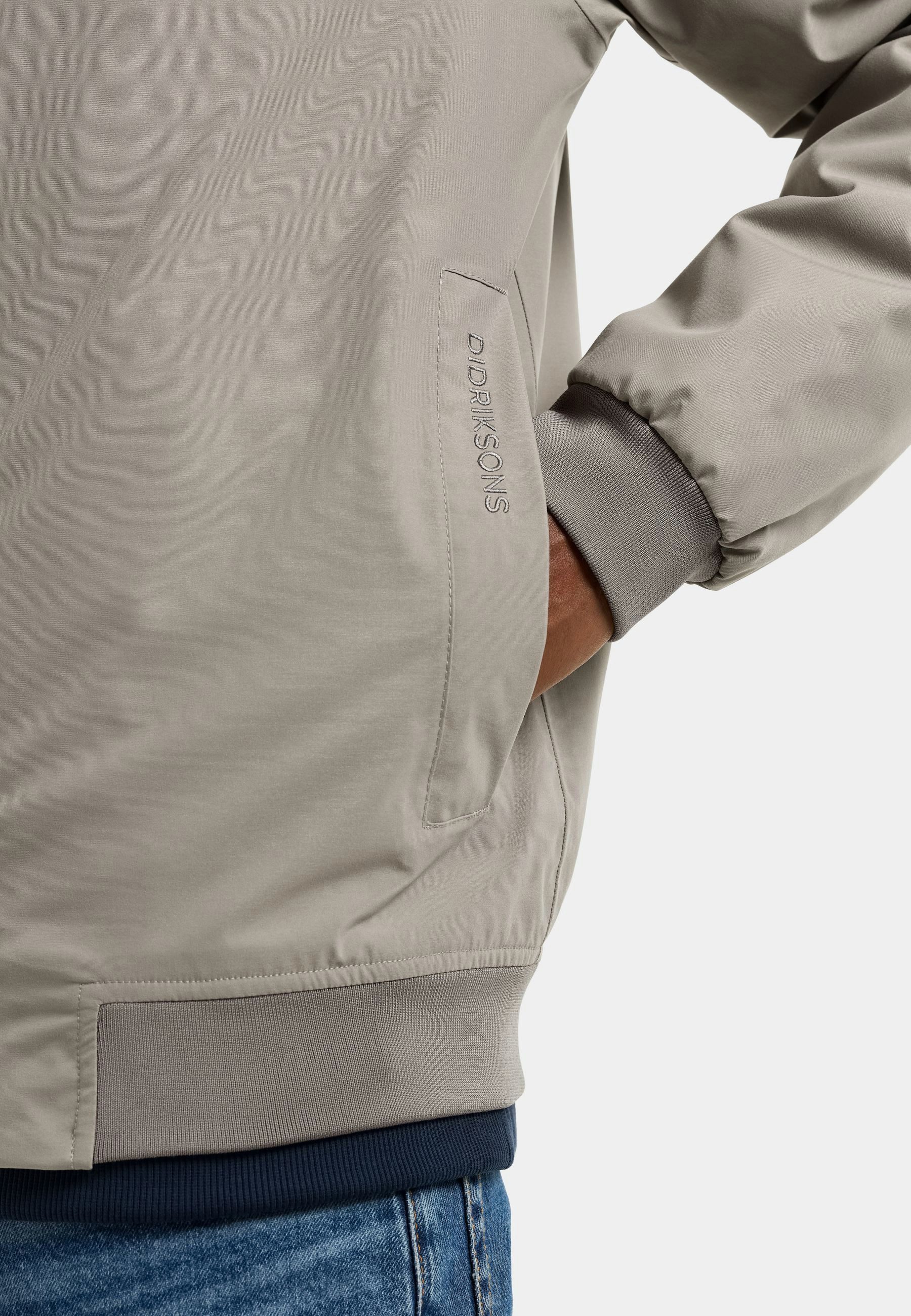 Didriksons Allwetterjacke Herren Übergangsjacke Bomberjacke Wasserdicht ALVIN mit Taschen