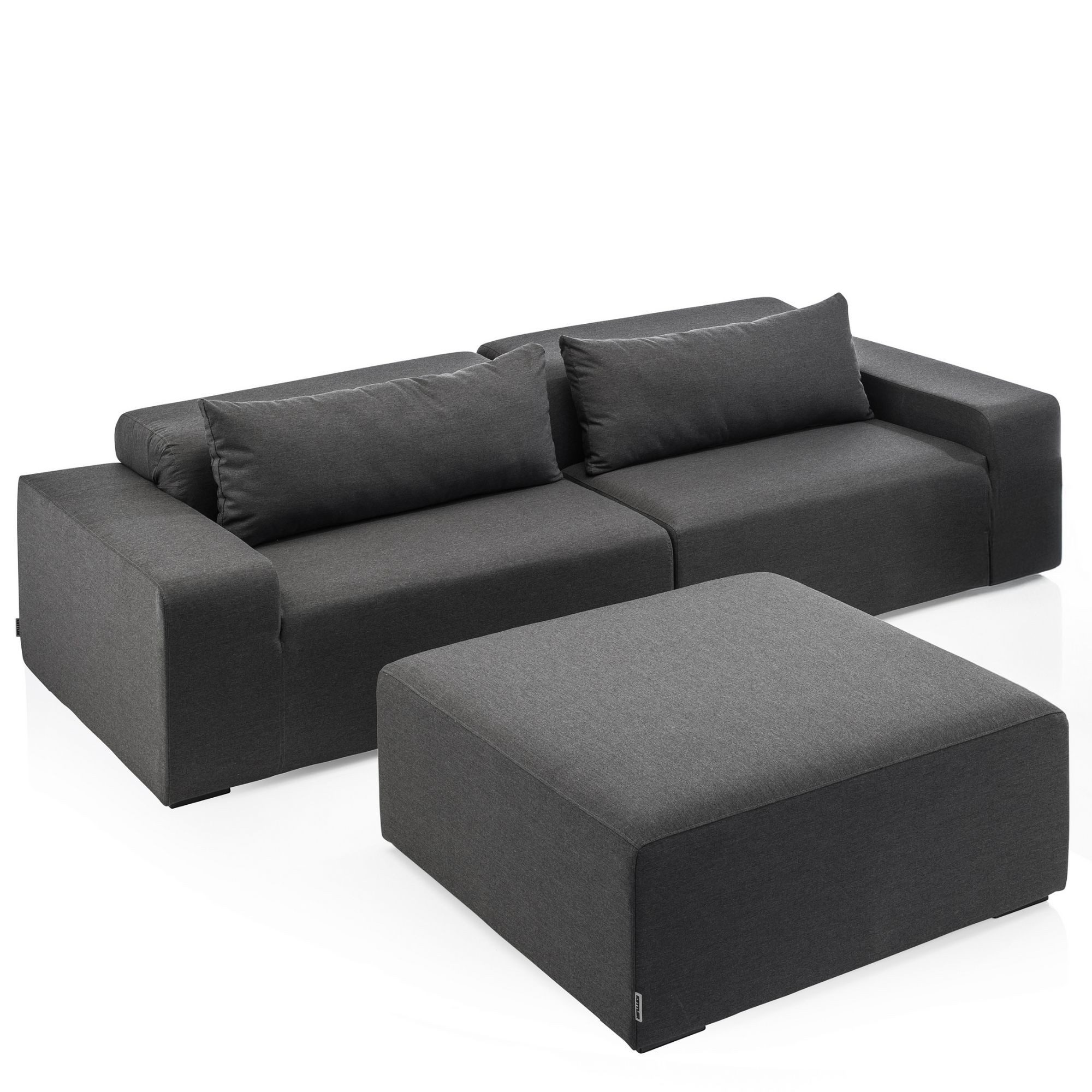KETTLER Gartenlounge-Set Kettler Lounge Gartenmöbel 3 tlg. Sofa Royal Sunbrella- Quick-dry