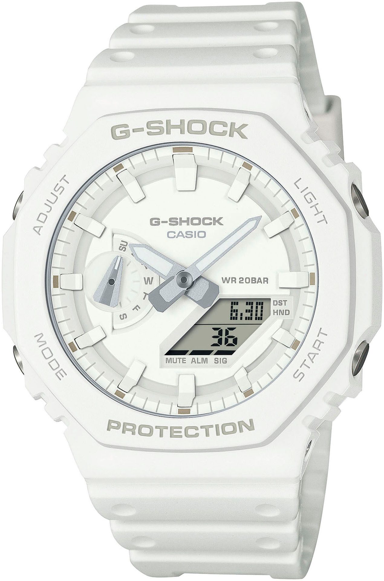 CASIO G-SHOCK Chronograph GA-2100-7A7ER, Quarzuhr,Armbanduhr,Herrenuhr,digi günstig online kaufen