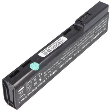 AccuCell Akku passend für HSTNN-LB2F HP Nachbau Akku 10,8 Volt 4400mAh Akku 4400 mAh (10,8 V)