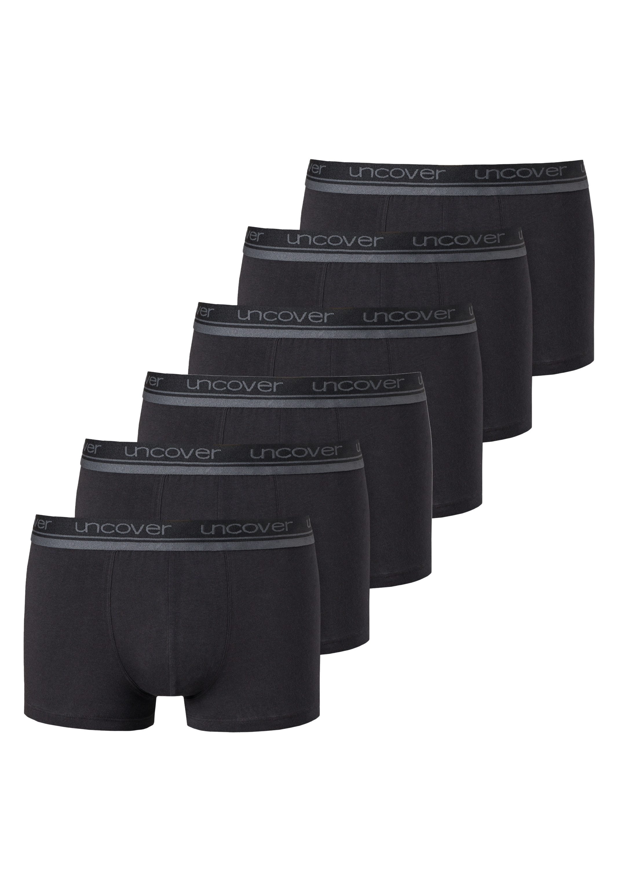 uncover by SCHIESSER Retro Boxer 6er Pack Basic (Spar-Set, 6-St) Retro Shor günstig online kaufen
