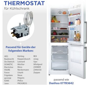 VIOKS Montagezubehör Kühlschrank Thermostat Ersatz für Danfoss 077B3642
