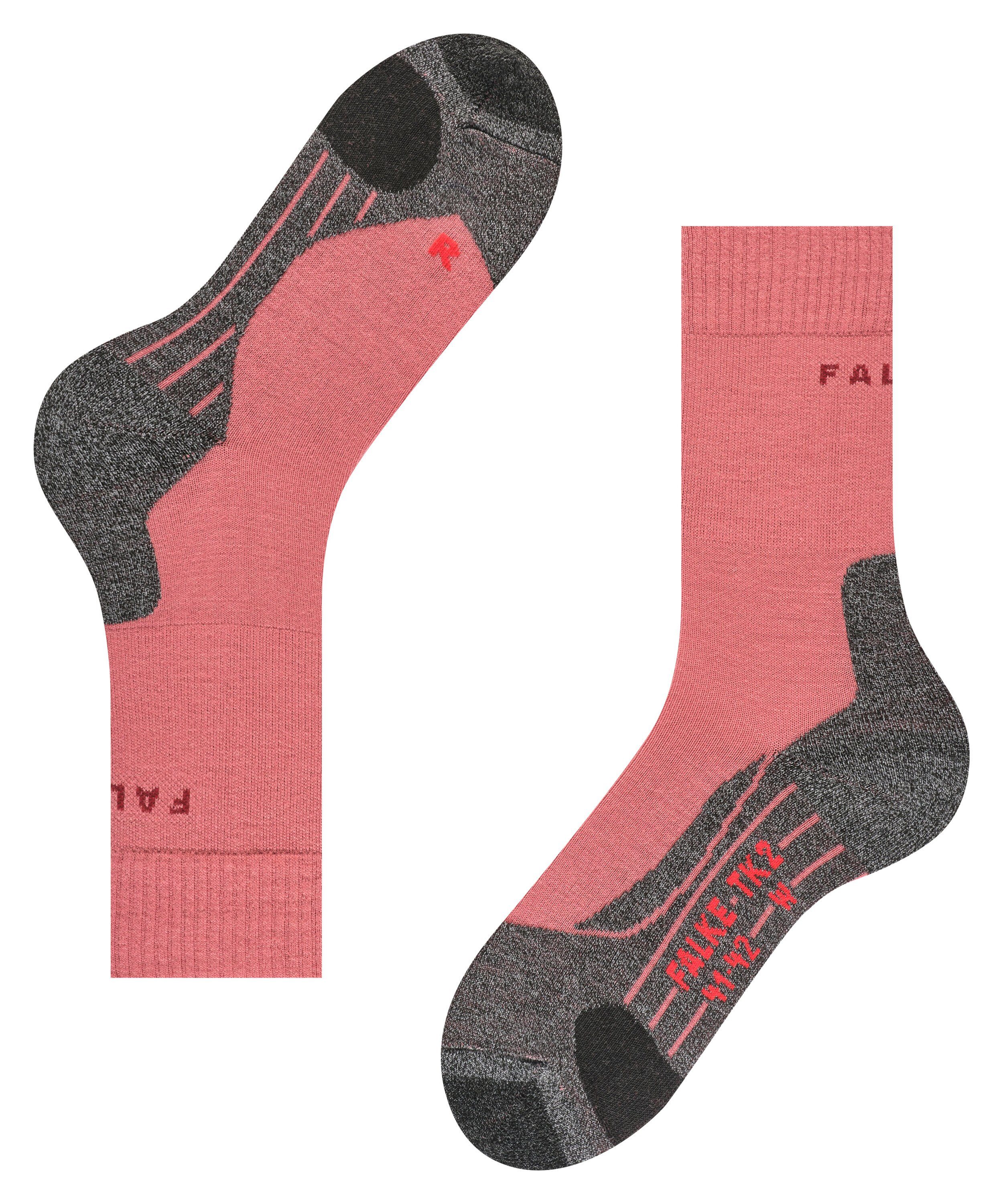 Hoher Komfort im Mittelgebirge mixed berry (1-Paar) FALKE Wandersocken TK2 Explore (8215)