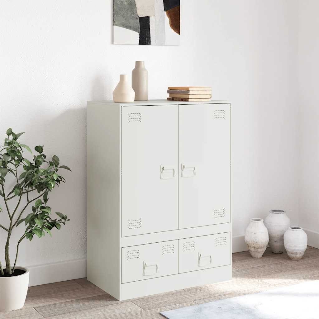 vidaXL Highboard Highboard Weiß 67x39x95 cm günstig online kaufen
