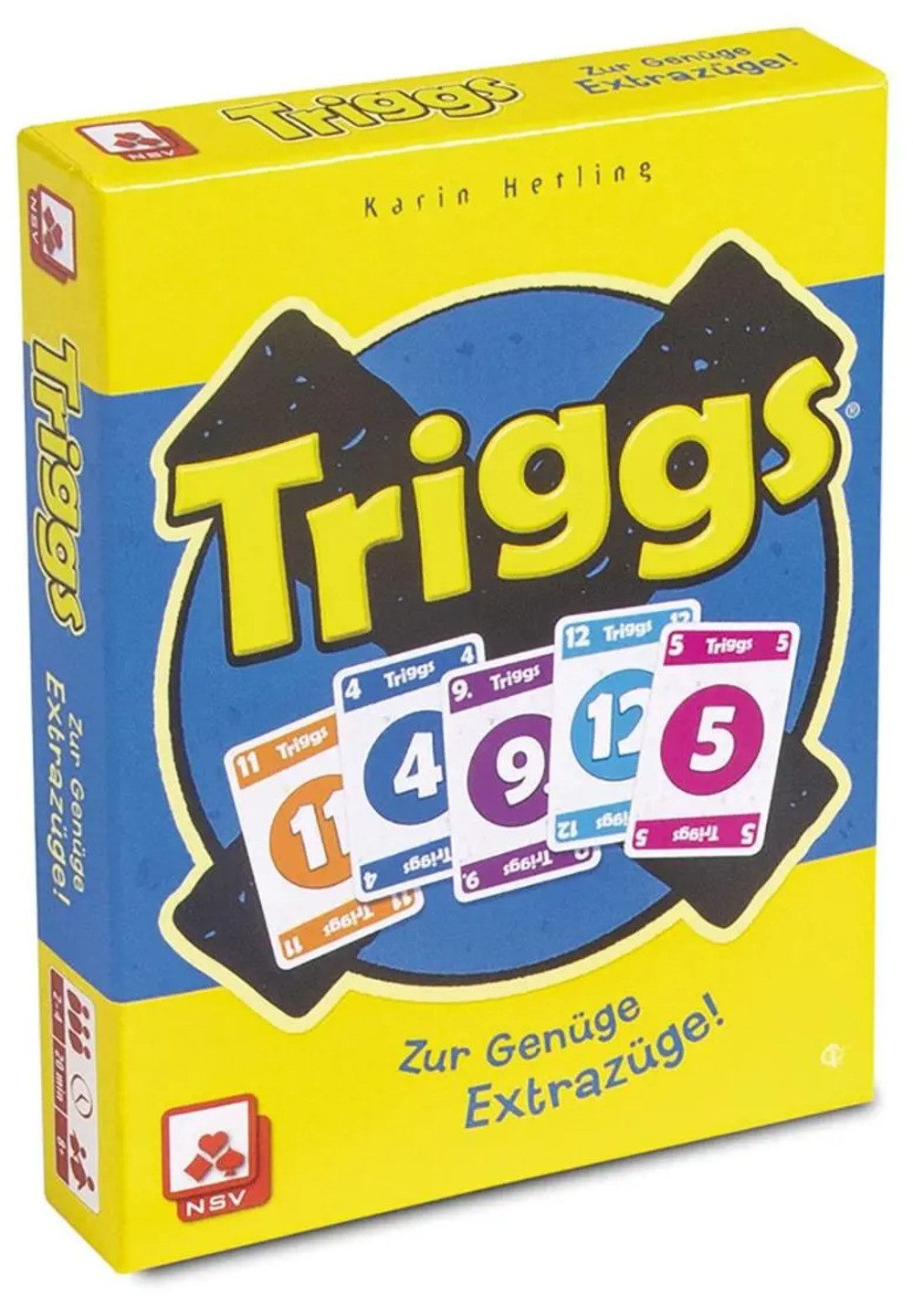Spiel Triggs - Zur Genüge Extrazüge - Das schnelle Kartenspiel
