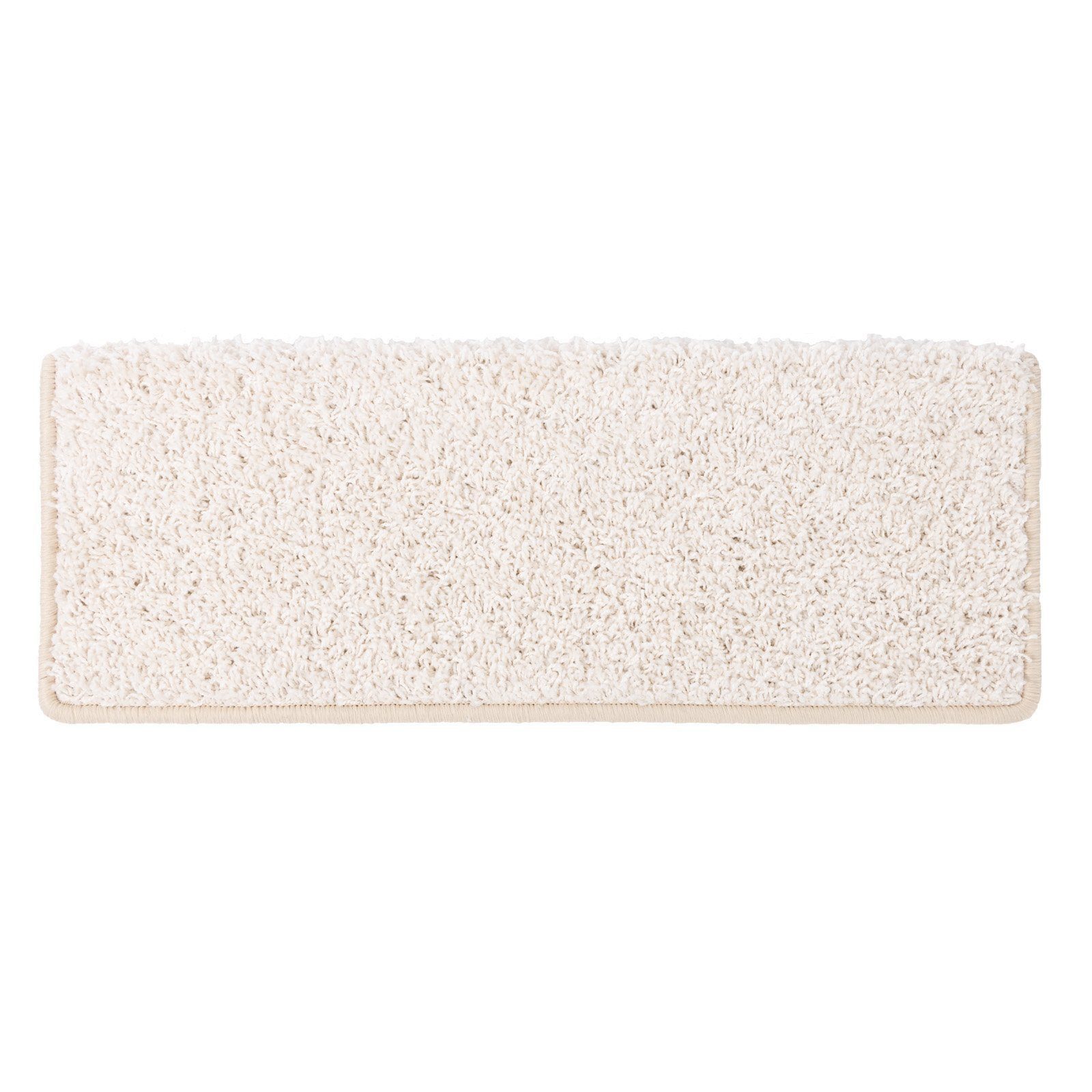Floordirekt Stufenmatte Shaggy-Stufenmatte Barcelona, viele Farben & 2 Größen, Treppenschutz, Rechteckig