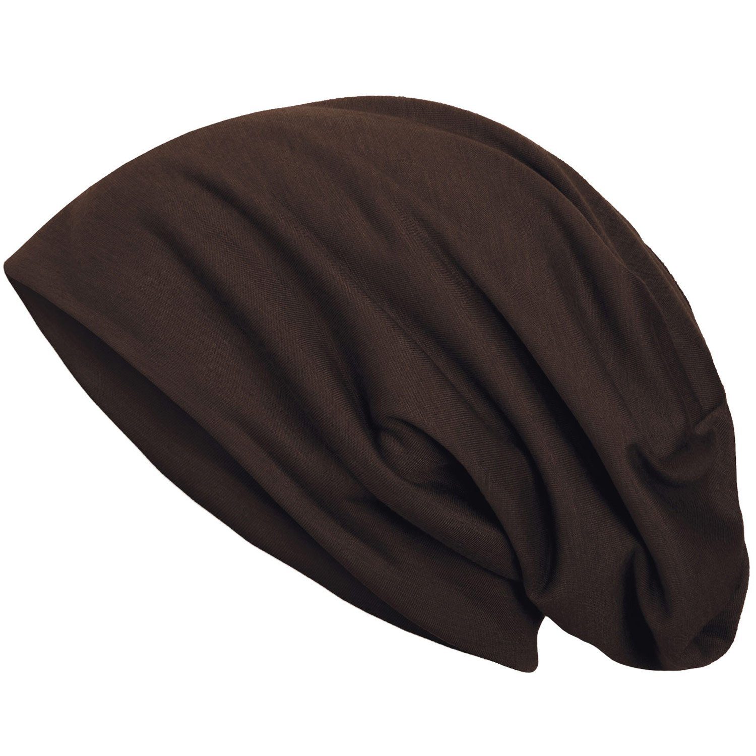 style3 Beanie (1-St) Mütze Damen Herren Haube Sommer Herbst XXL Chemo Schlafmütze Cap