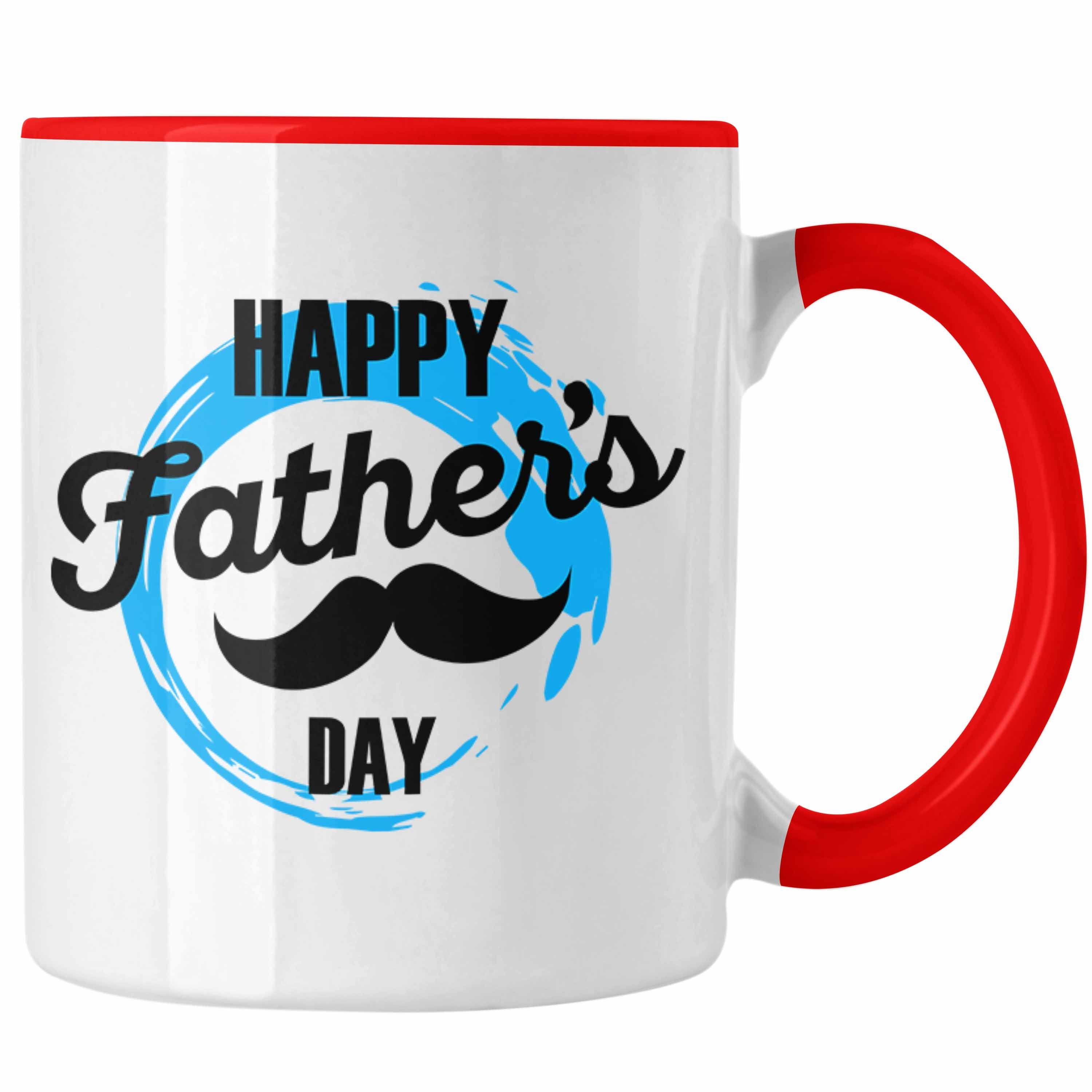 Luxusgüter Trendation Tasse Tasse für Papa Rot den Geschenk für Day Father's Happy Vatertag