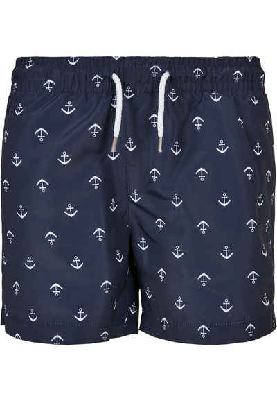 URBAN CLASSICS Badeshorts Urban Classics Herren Boys Pattern Swim Shorts