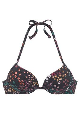 s.Oliver Push-Up-Bikini-Top Milly, im Blumendesign