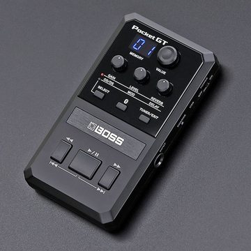 Boss by Roland E-Gitarre Boss Pocket GT Multi-Effektgerät + Kopfhörer