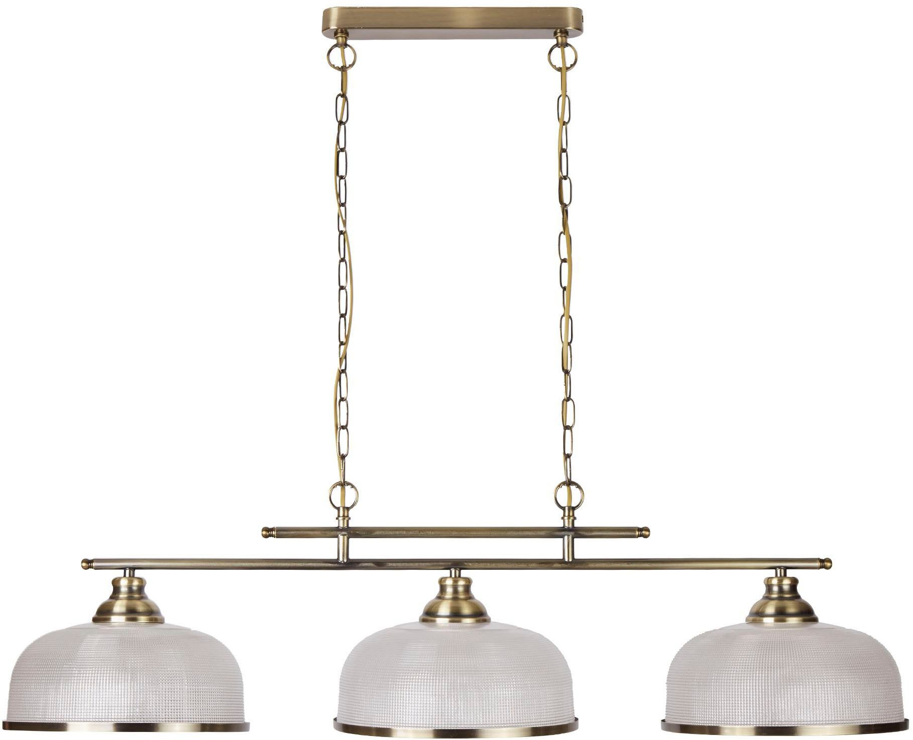 Searchlight Hängeleuchte Hängeleuchte Bistro II, 3-flammig, ohne Leuchtmittel, Klassisches Ambiente