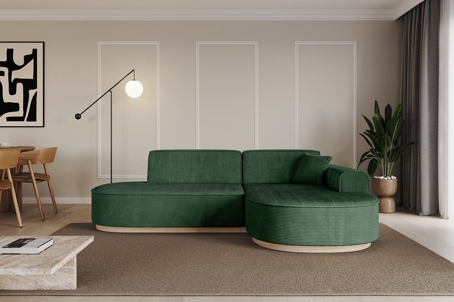 ALTDECOR Ecksofa MARI-L1-v1, Sofa Praktische Bequeme Funktionsecke Couch L-Form Eckcouch, Corner Sofa L-Form Vielseitige Sofa Wohnlandschaft Wohnzimmer