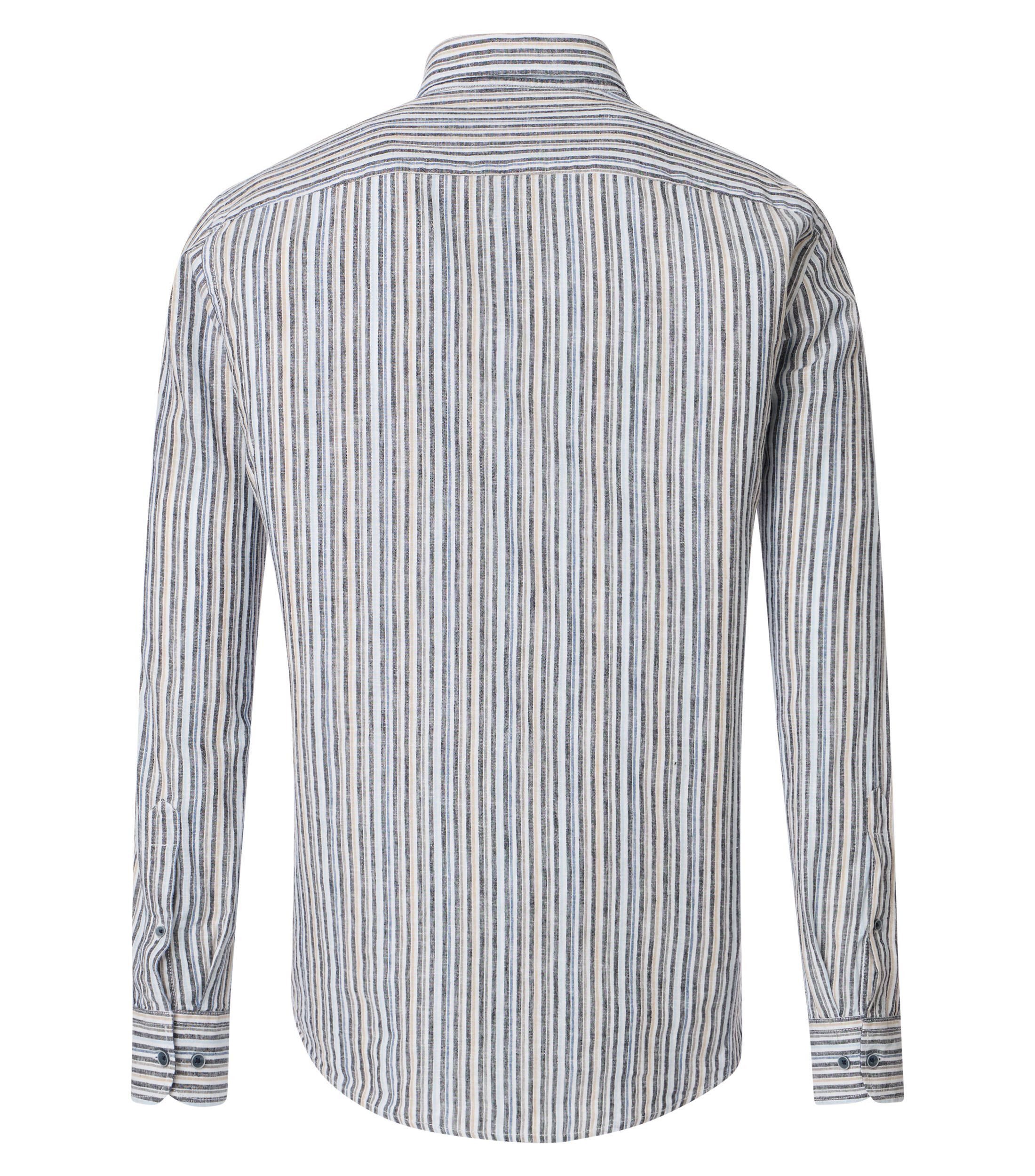 CASAMODA Leinenhemd CASAMODA Leinenhemd gestreift günstig online kaufen