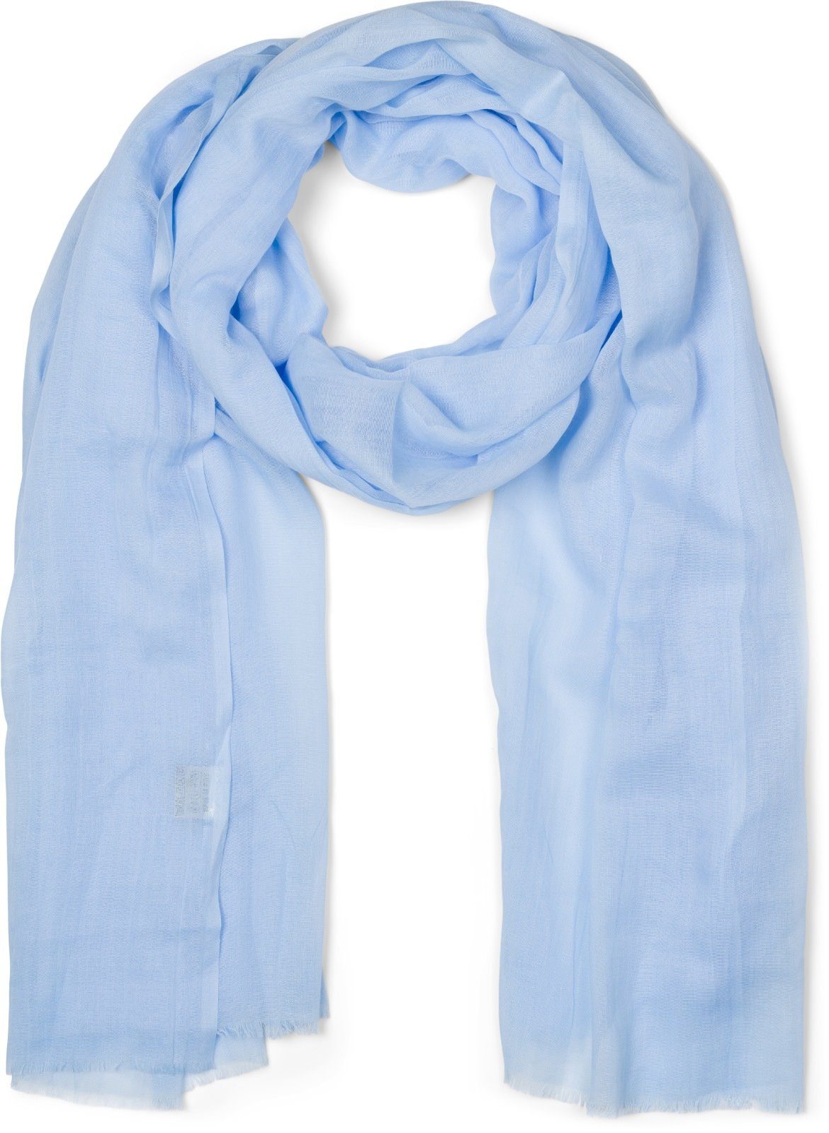 styleBREAKER Modeschal Leichter Schal Einfarbig, (1-St) günstig online kaufen