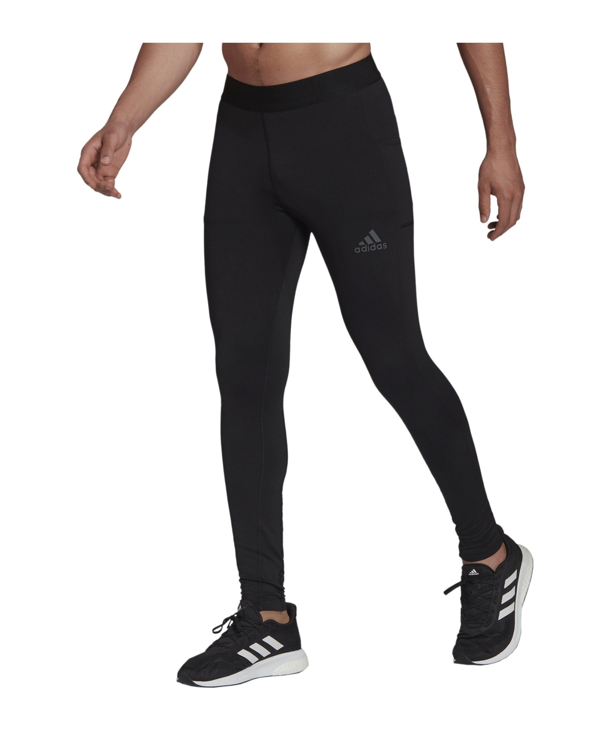 C.RDY schwarz Performance Laufhose Training adidas Tight