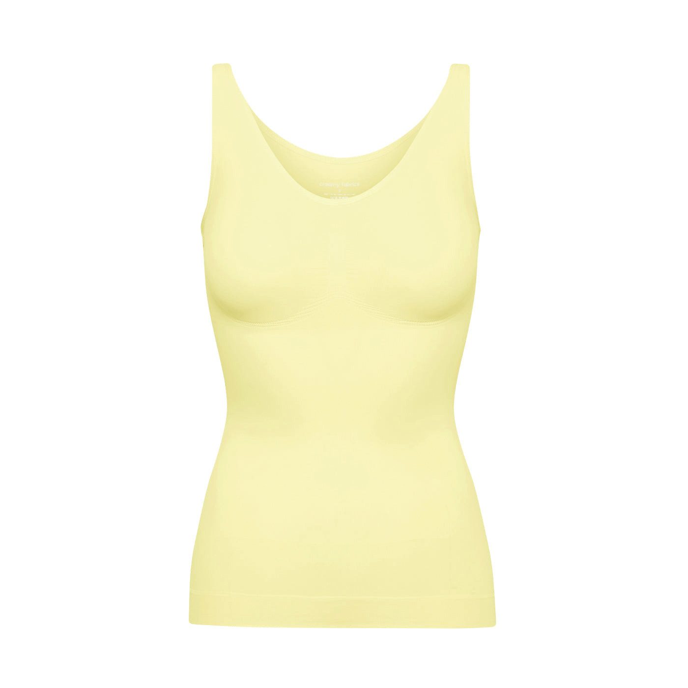 cfab (creamy fabrics) Shapingtop Shaping Unterhemd-Baby Yellow-2XL (1-tlg)