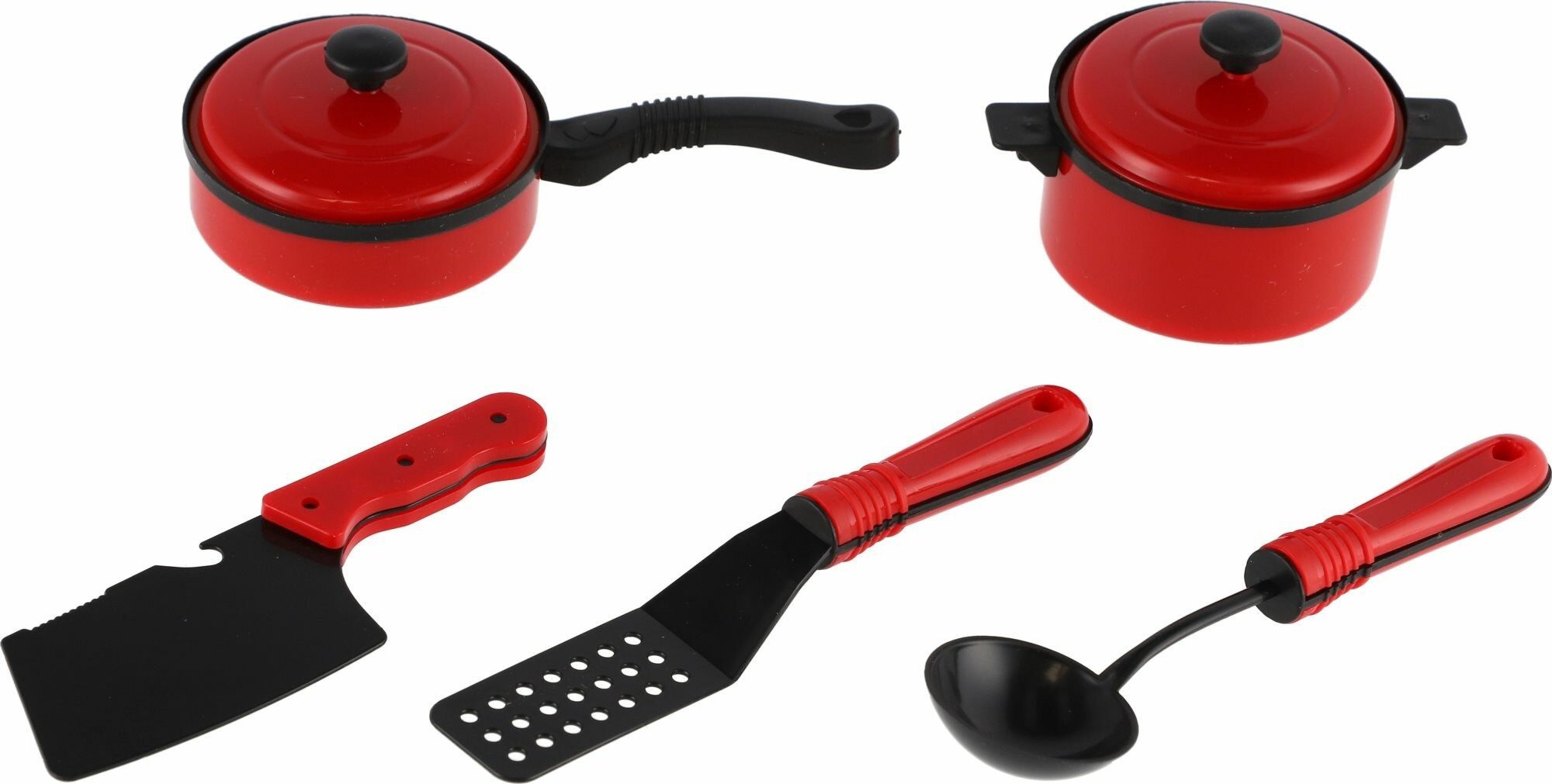TEDDIES Kindergeschirr-Set TEDDIES Geschirr-Set 7tlg. rot