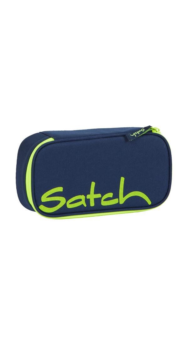 Satch Federmäppchen Schlamperbox, (2-tlg), inklusive Geodreieck und Stundenplan