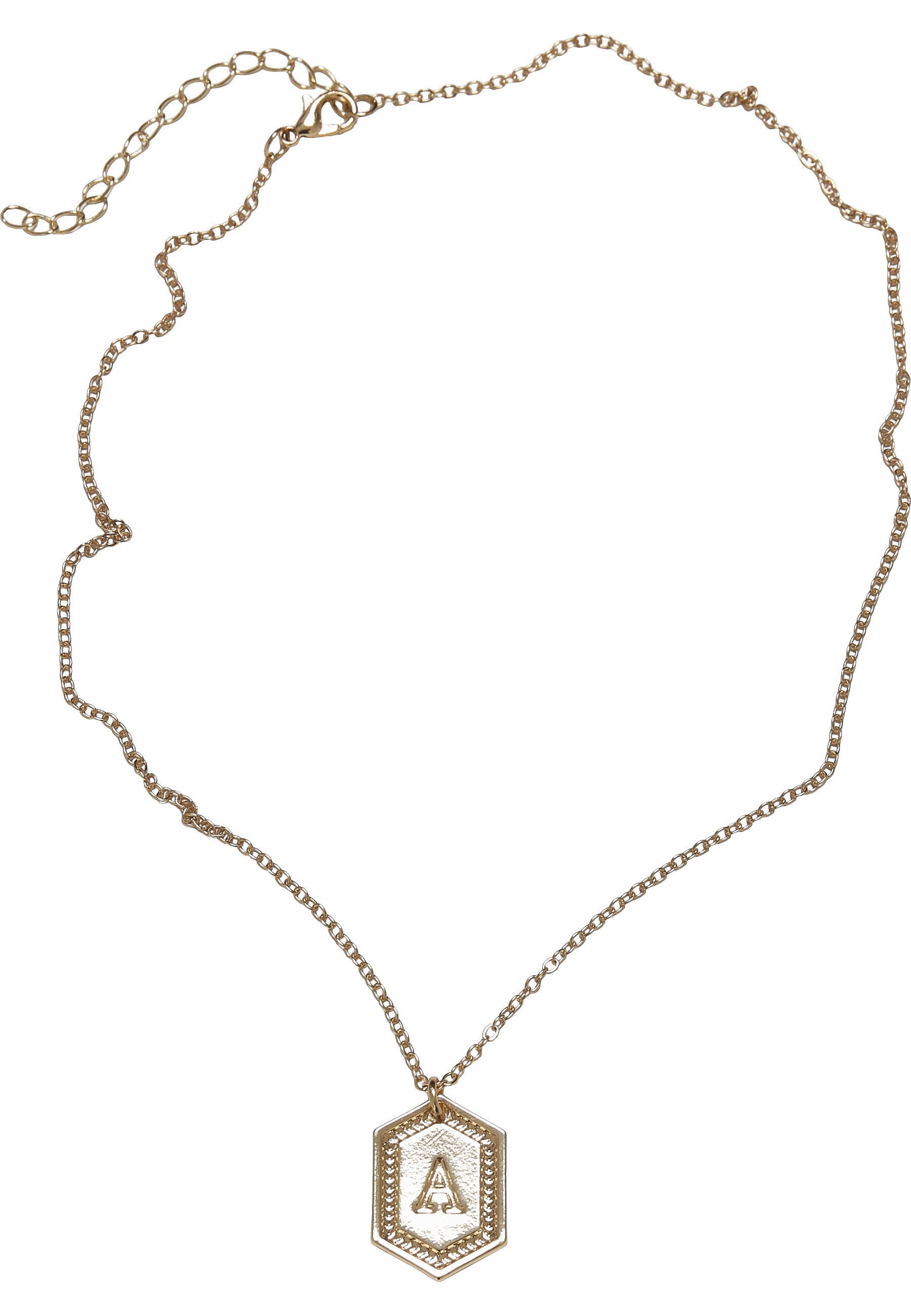 URBAN CLASSICS Halsreif Urban Classics Unisex Letter Basic Necklace