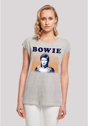 F4NT4STIC Marškinėliai David Bowie Orange Stripe...